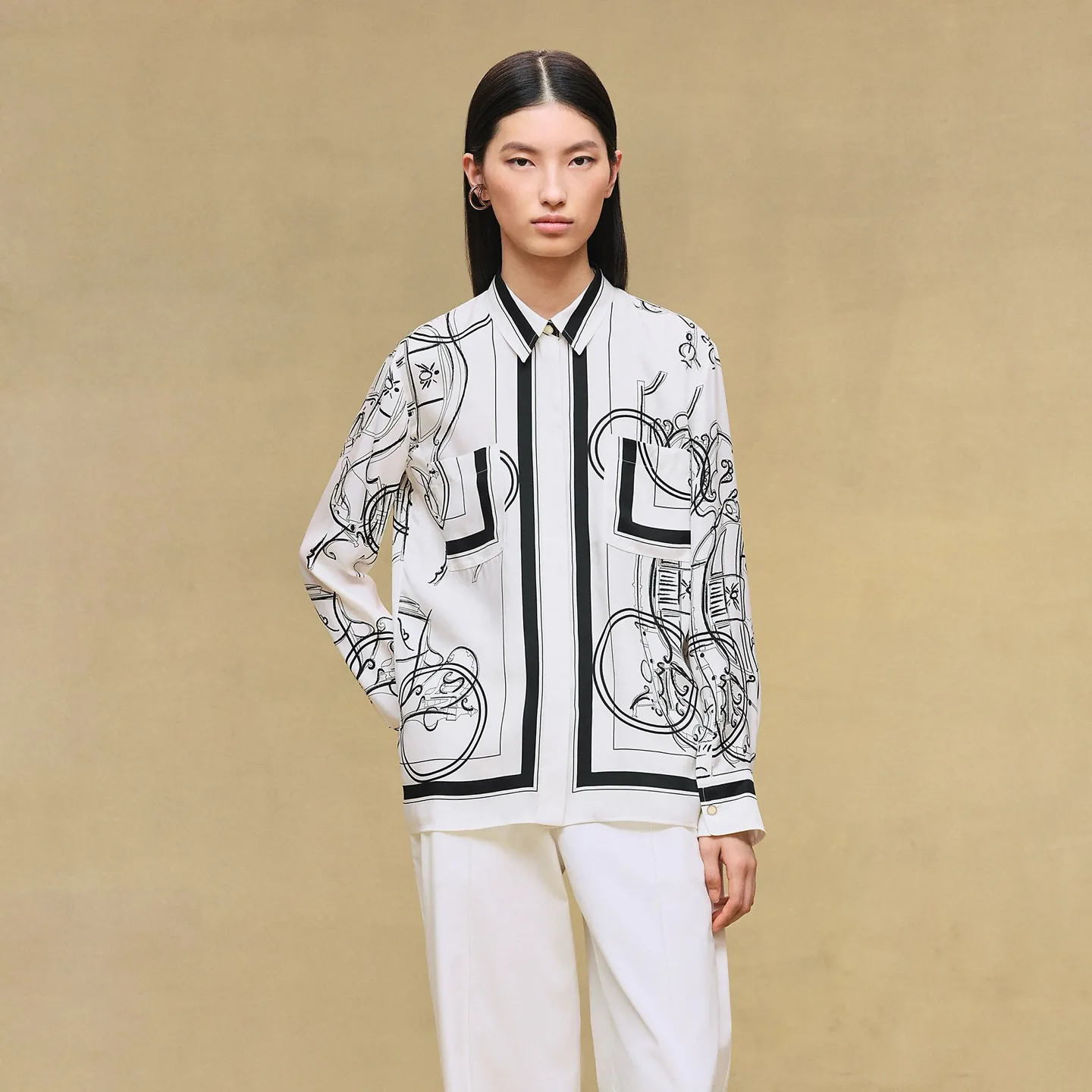 Рубашки Женские Hermes 3049434