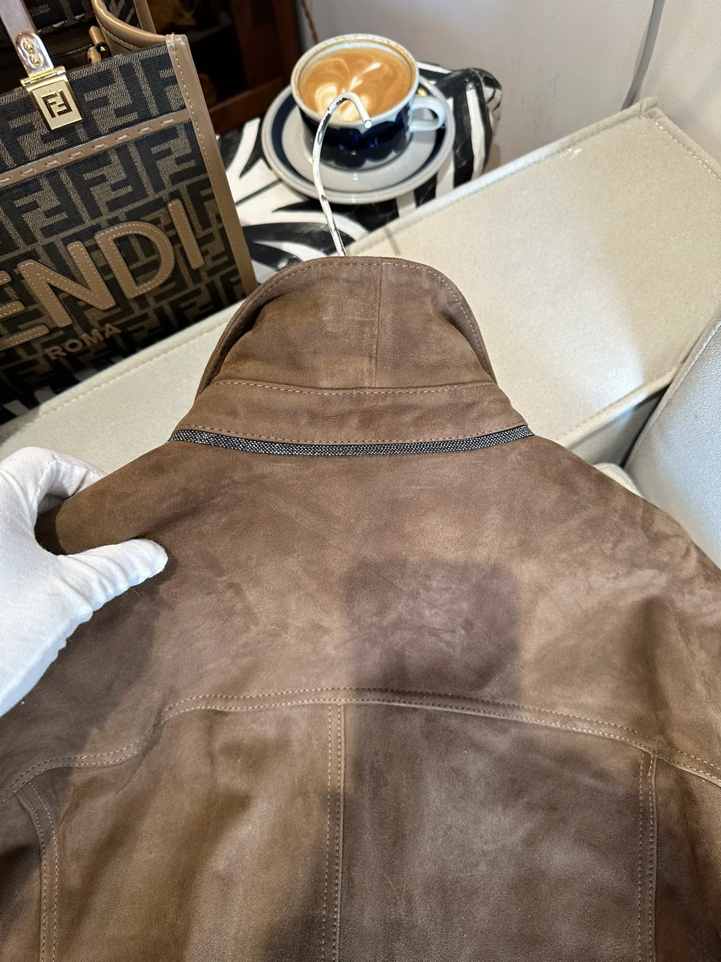 Кожаные Куртки И Дублёнки Женские Brunello Cucinelli 10867312