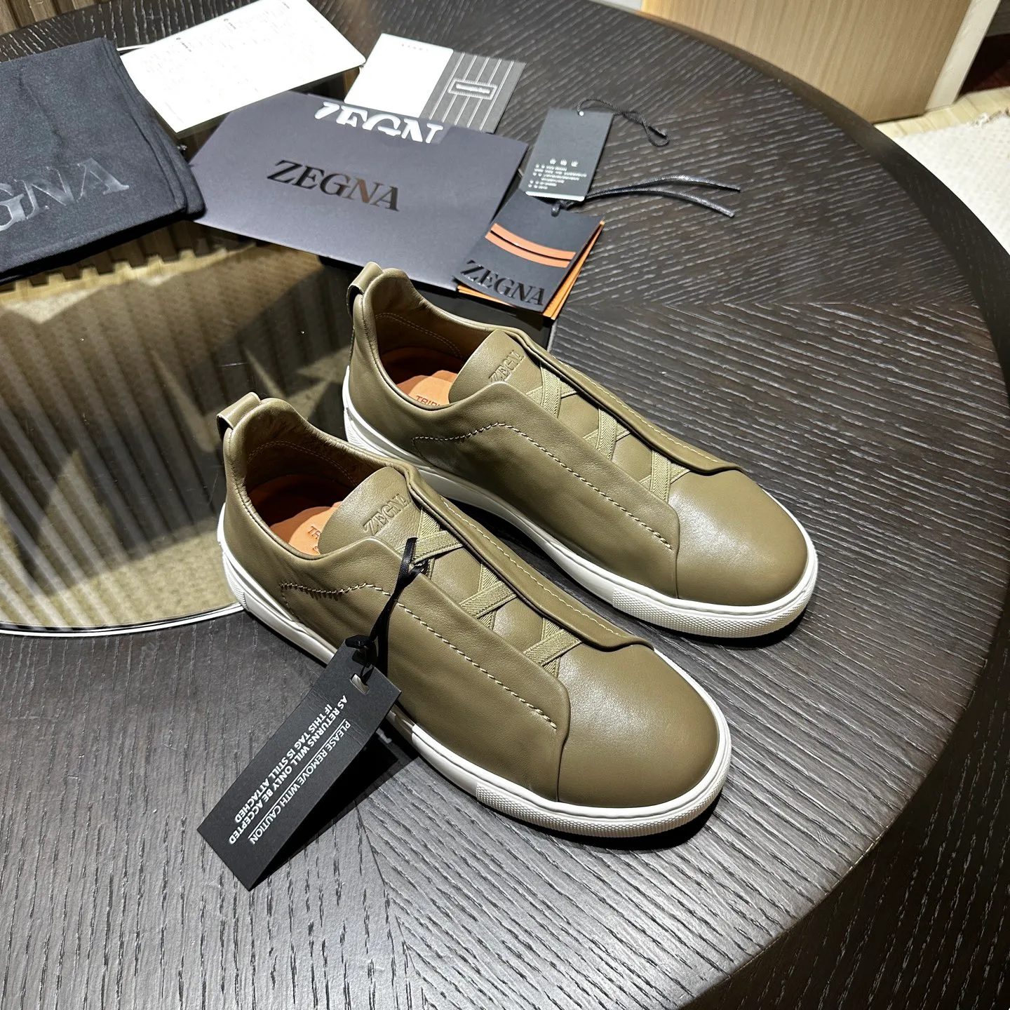 Кеды Мужские Zegna 10203178