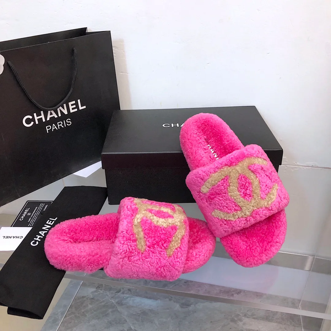 Тапочки Женские Chanel 62709