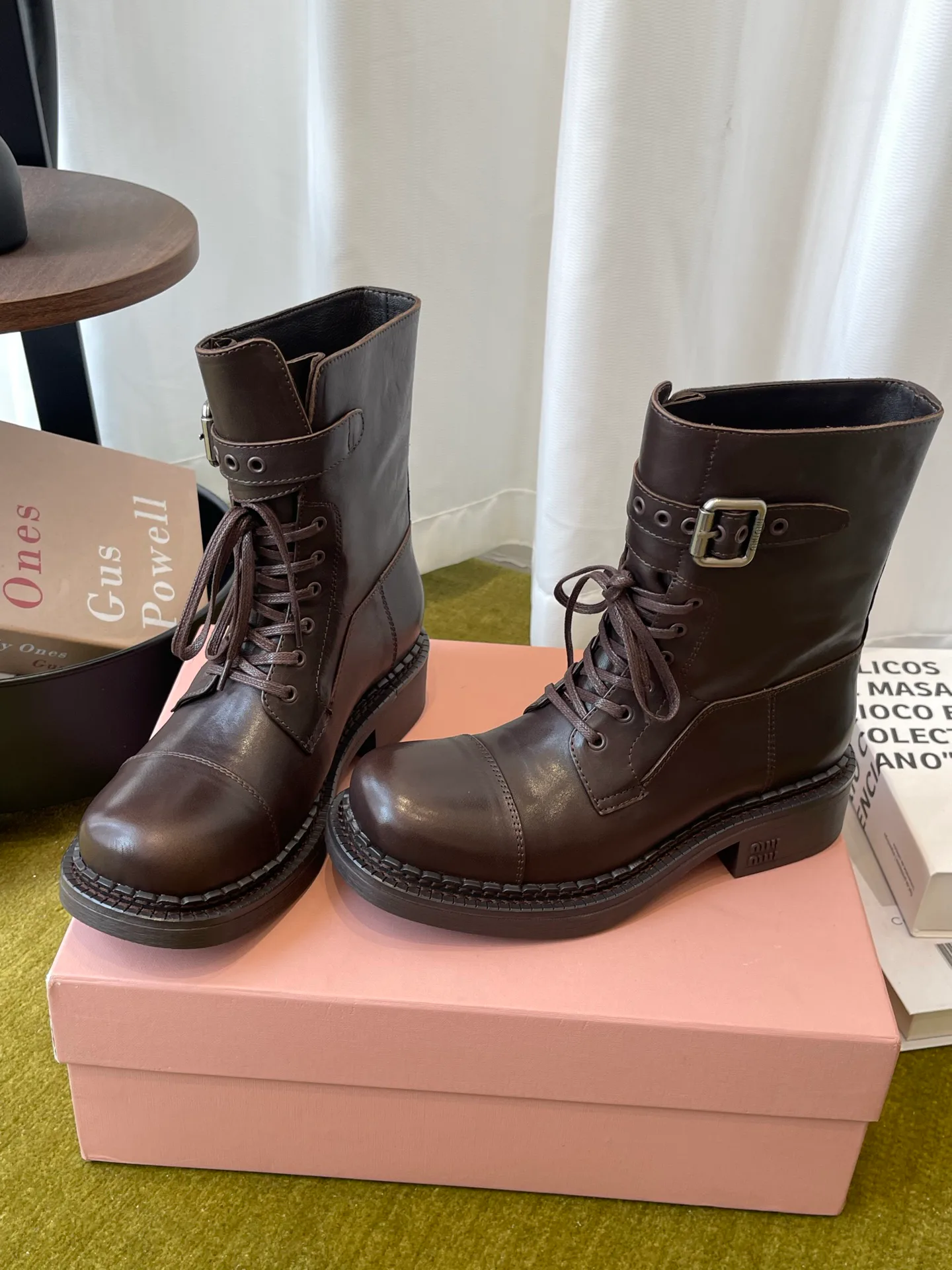 Ботинки Женские Miu Miu 19578525