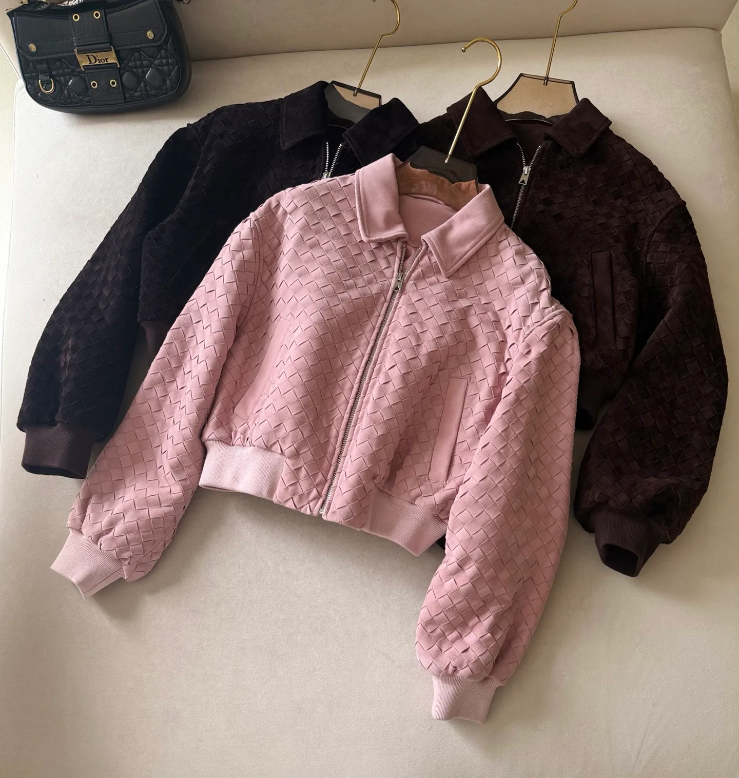 Кожаные Куртки И Дублёнки Женские Bottega Veneta 18208781