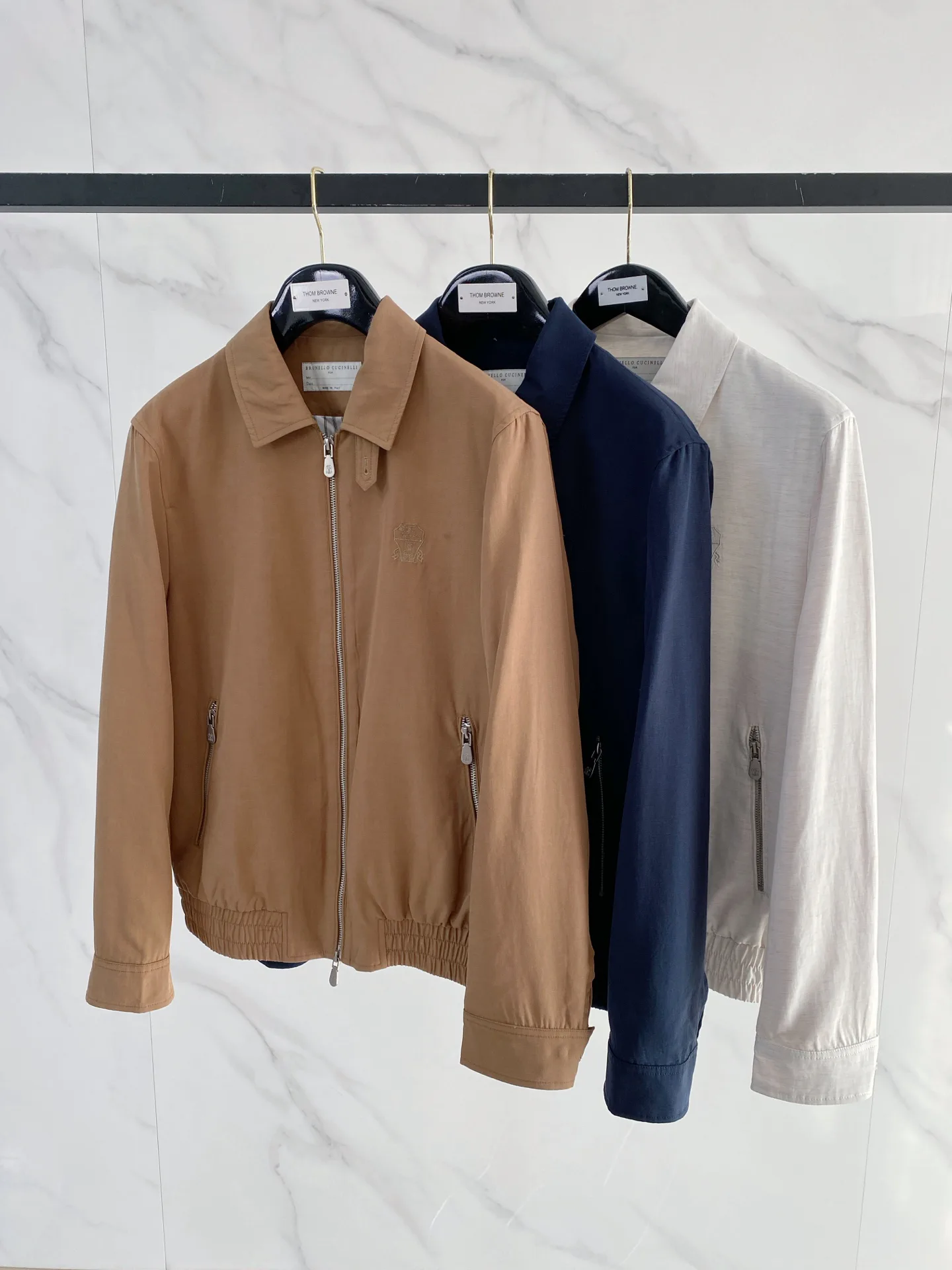 Куртки И Пуховики Мужские Brunello Cucinelli 6746992