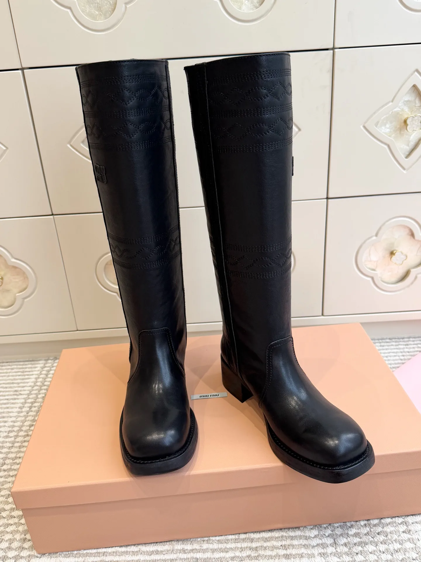 Сапоги Женские Miu Miu 19423983