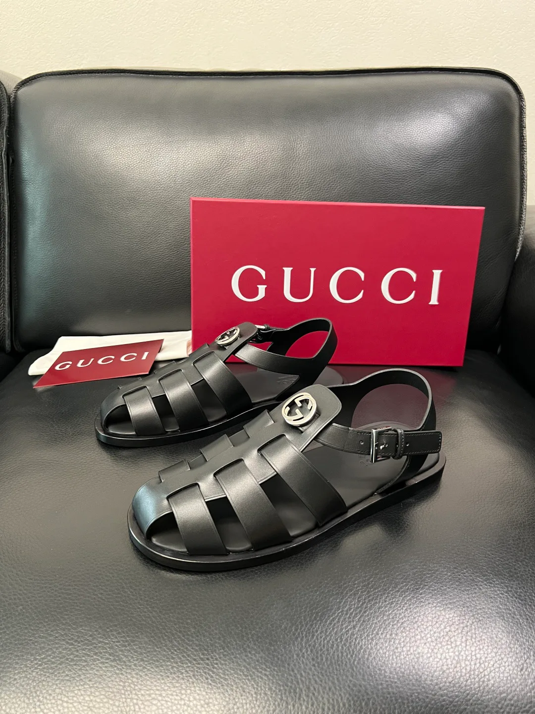 Сандалии Мужские Gucci 13568837