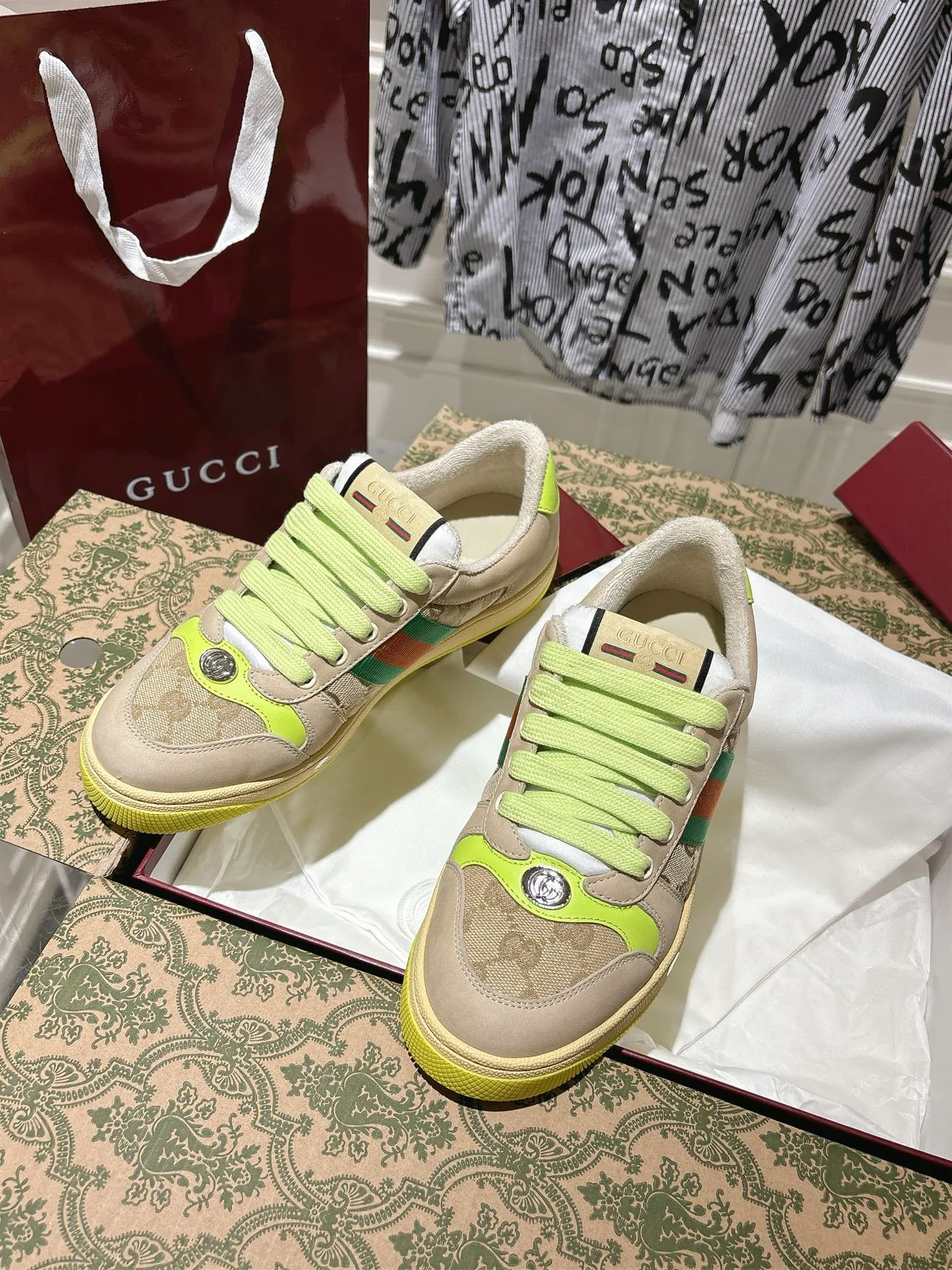 Кеды Женские Gucci 11709197