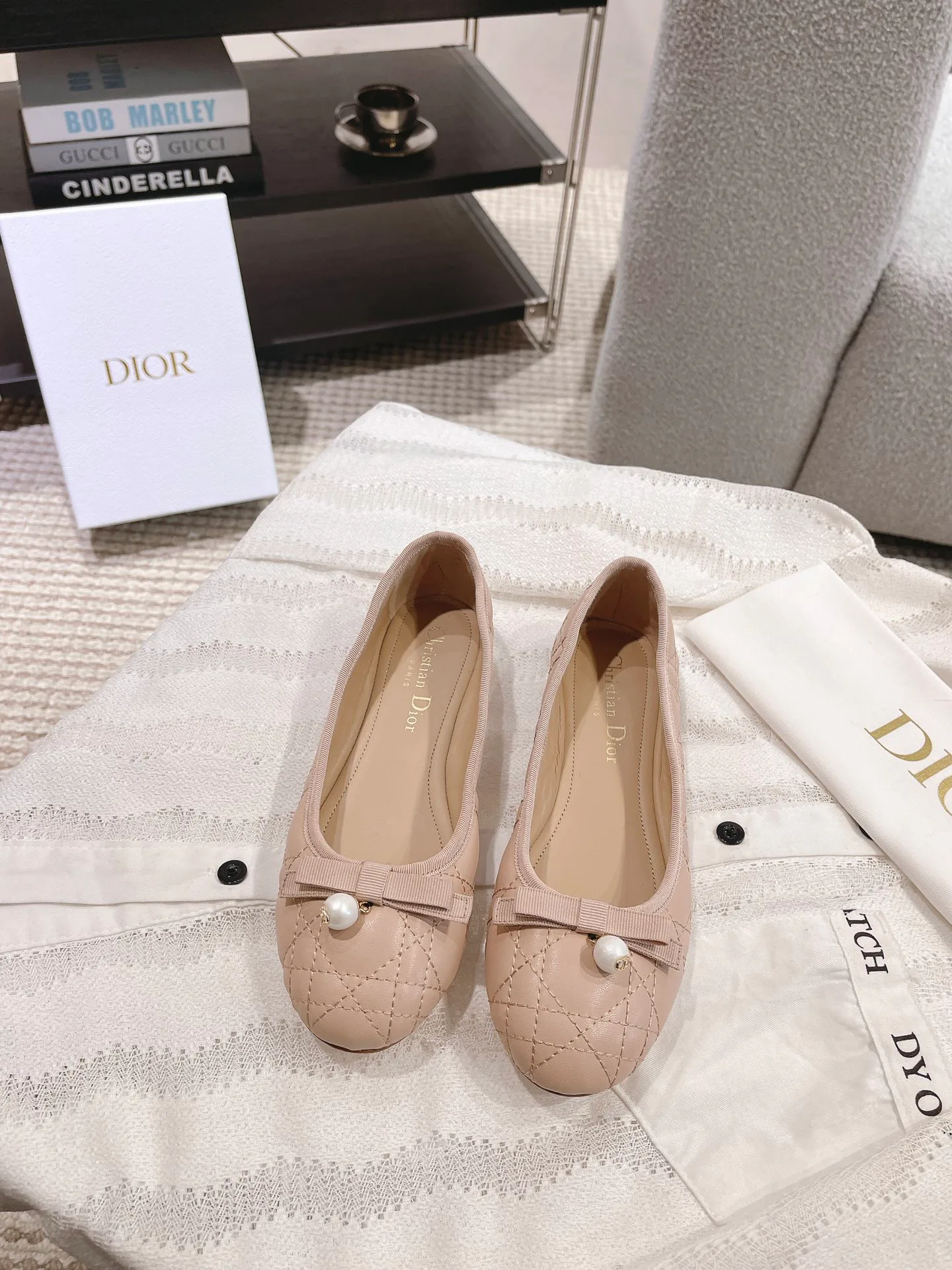 Балетки Женские Christian Dior 13973390