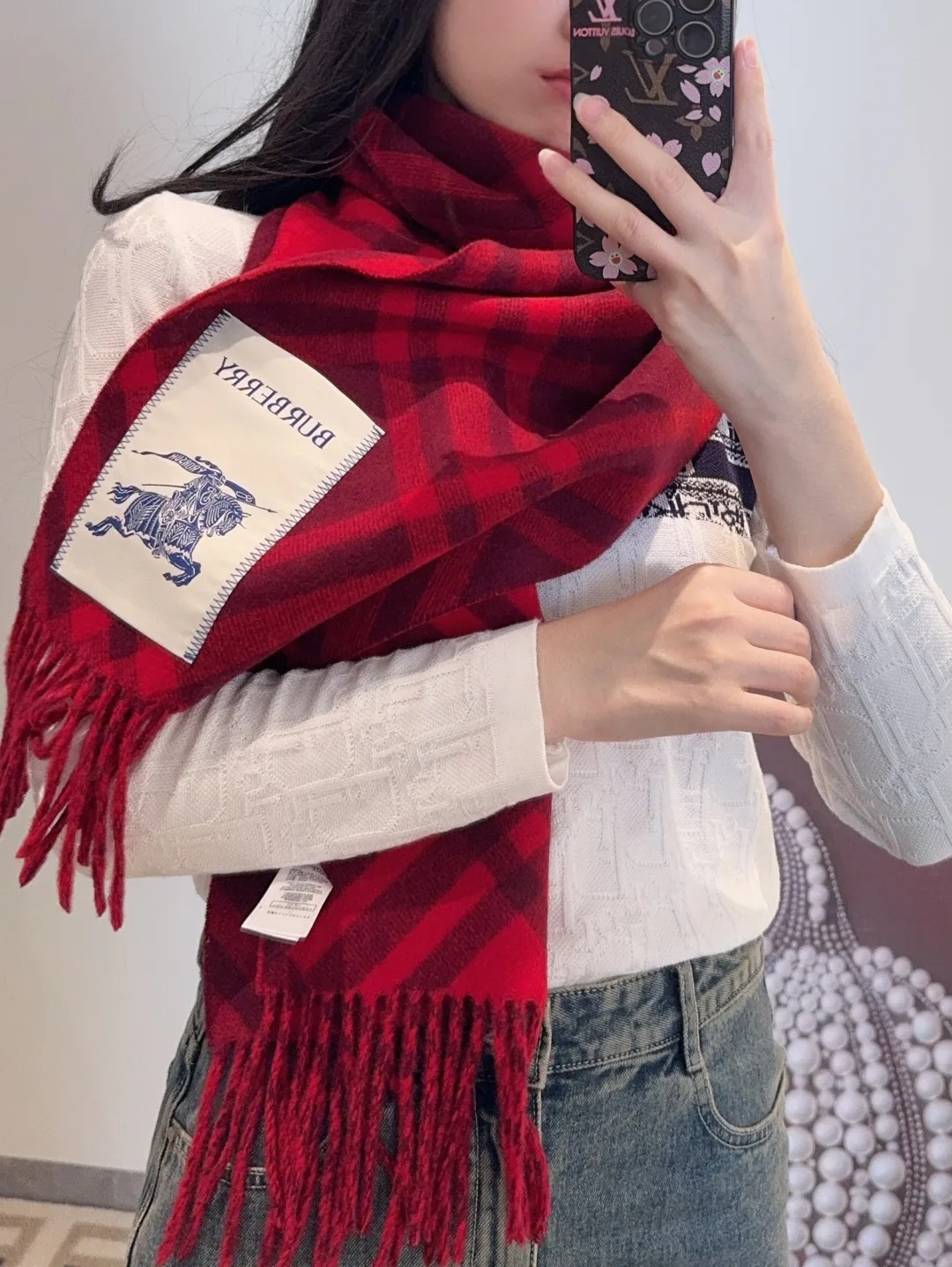 Шарфы Burberry 218463