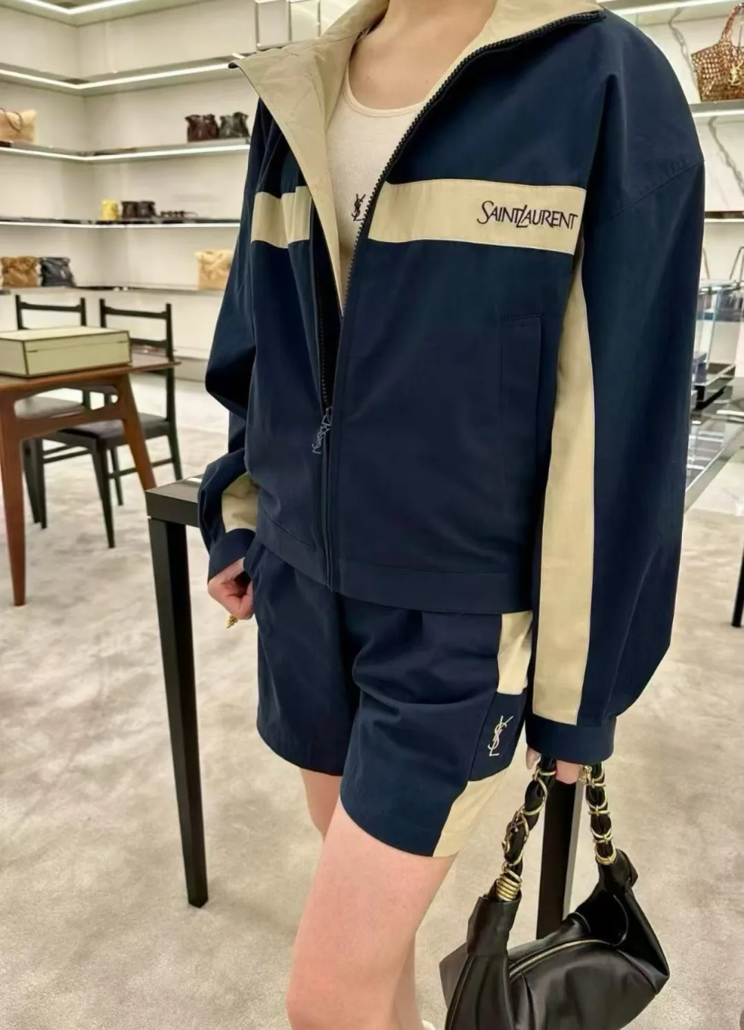 Шорты Женские Saint Laurent 18746443