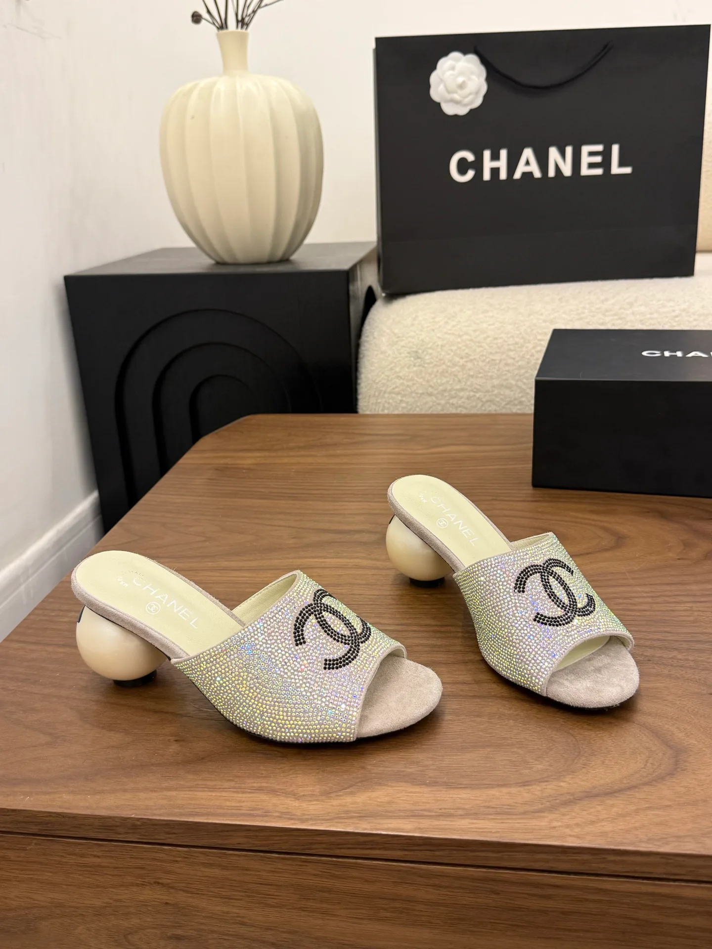 Босоножки Женские Chanel 13444931