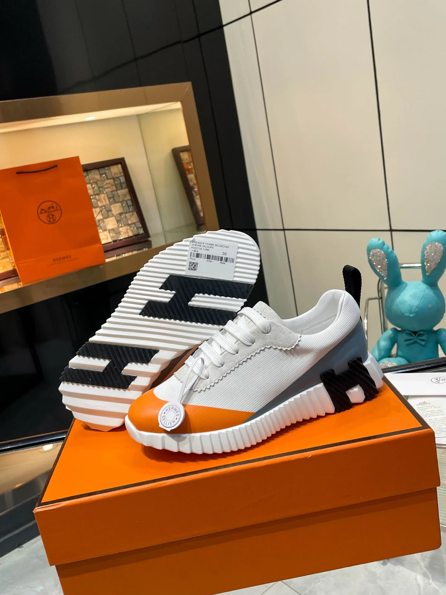 Кроссовки Женские Hermes 17954781