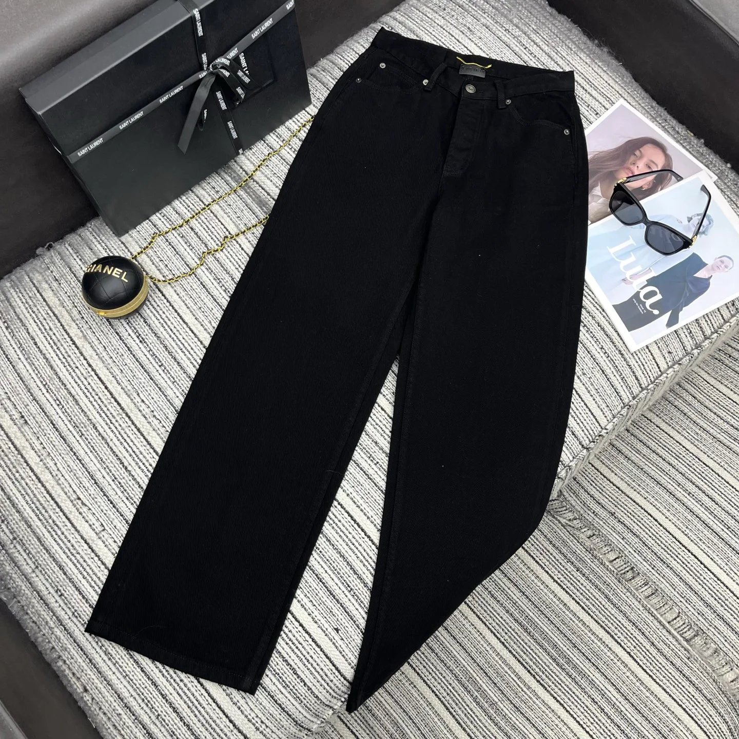 Джинсы Женские Saint Laurent 1877926