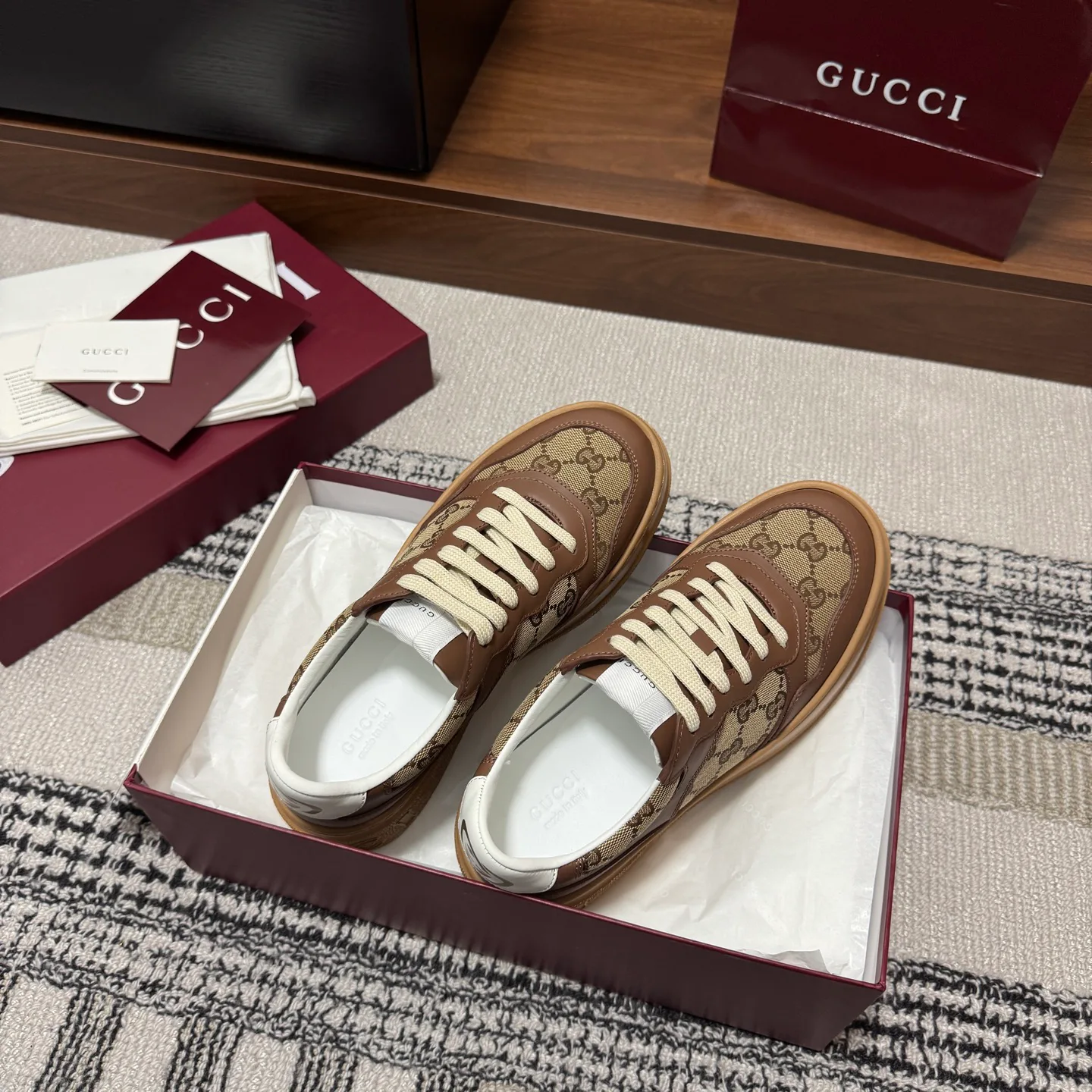 Кроссовки Женские Gucci 1225472