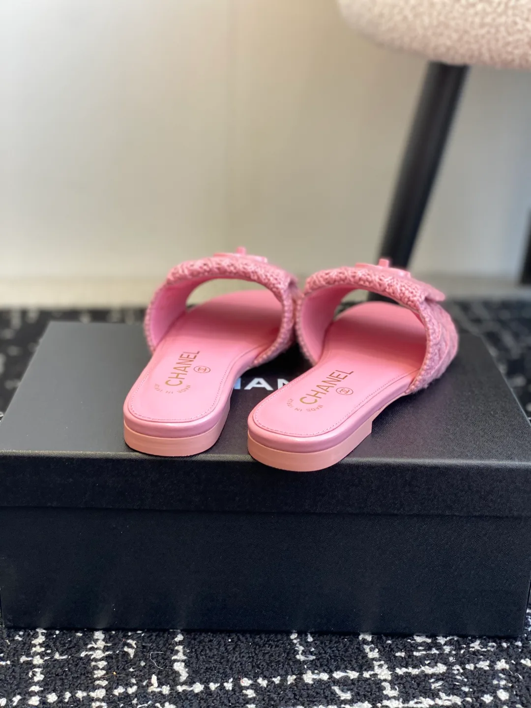 Шлепанцы Женские Chanel 8163