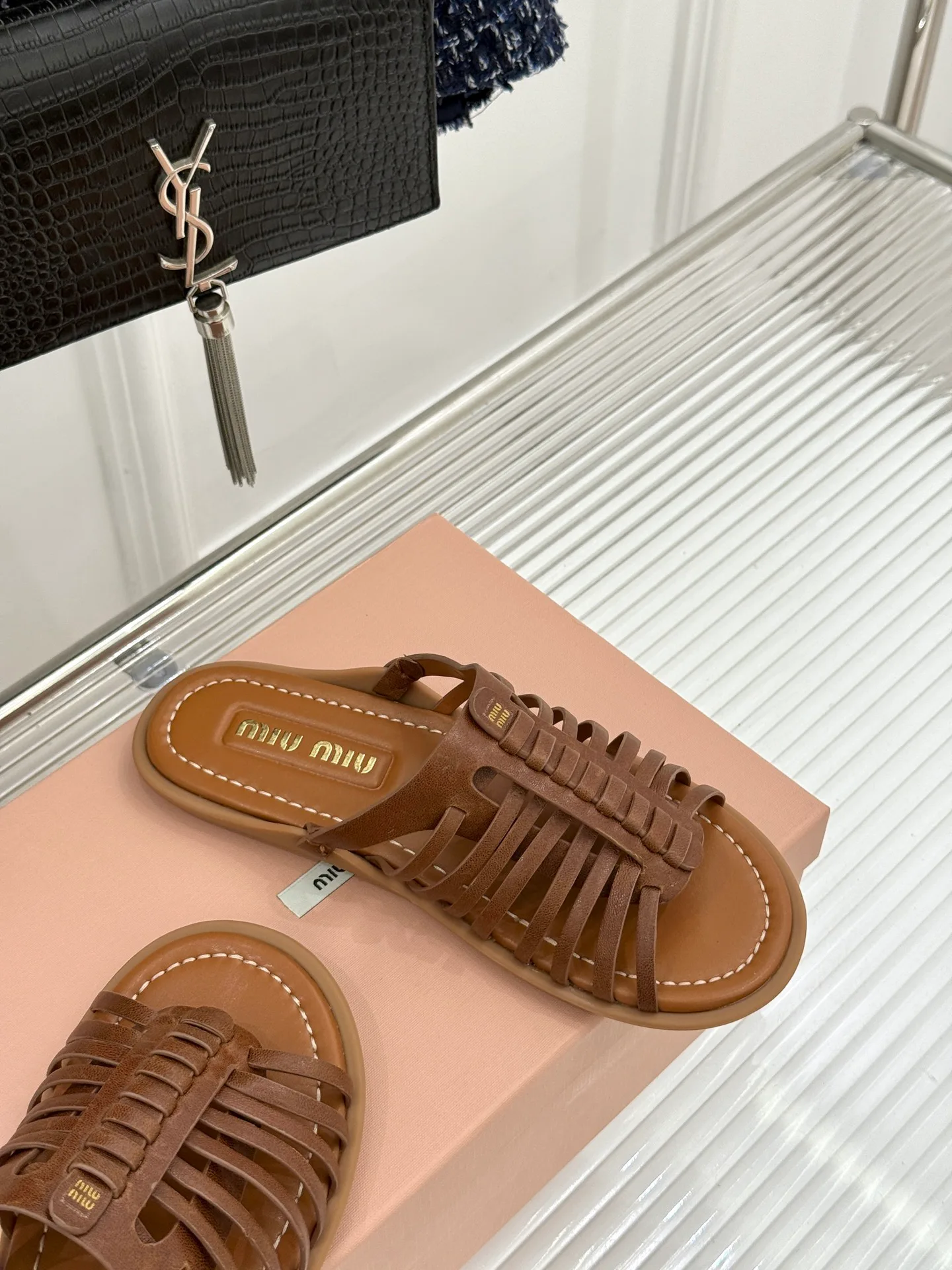 Сандалии Женские Miu Miu 11745850