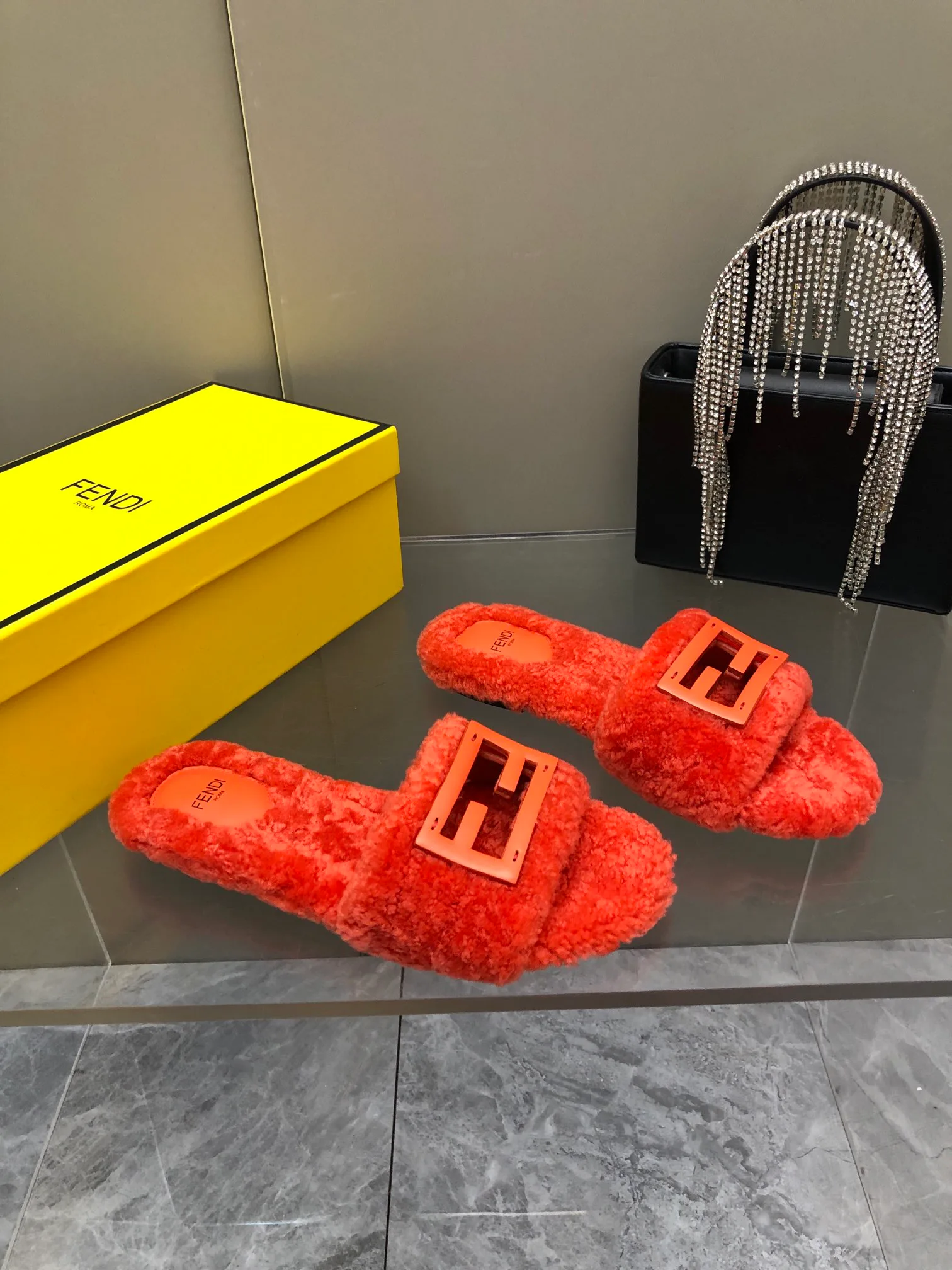 Тапочки Женские Fendi 114928