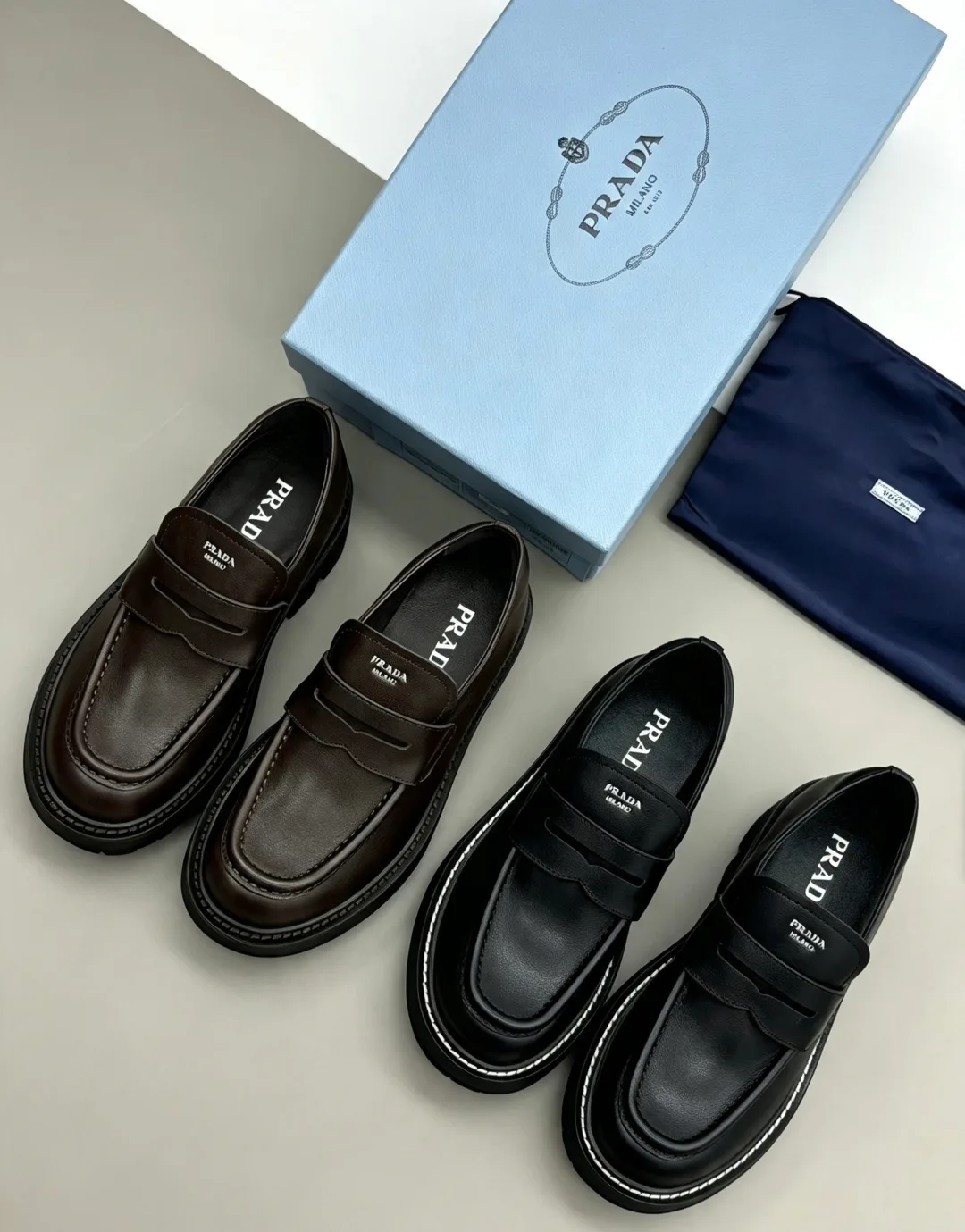 Лоферы И Мокасины Женские Prada 18223993