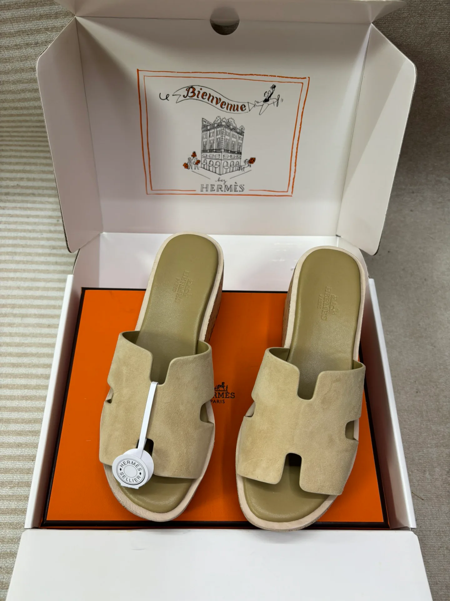 Босоножки Женские Hermes 13424325