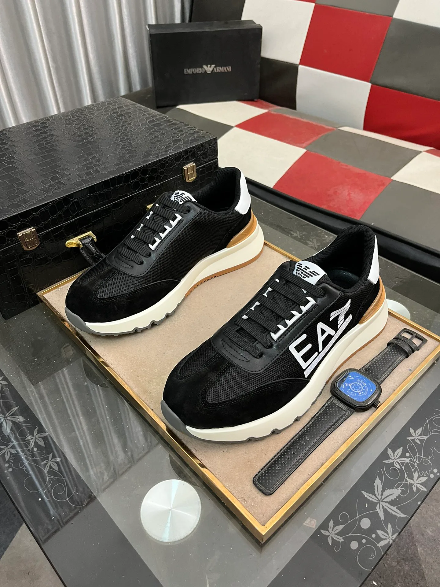 Кроссовки Женские Armani 267782