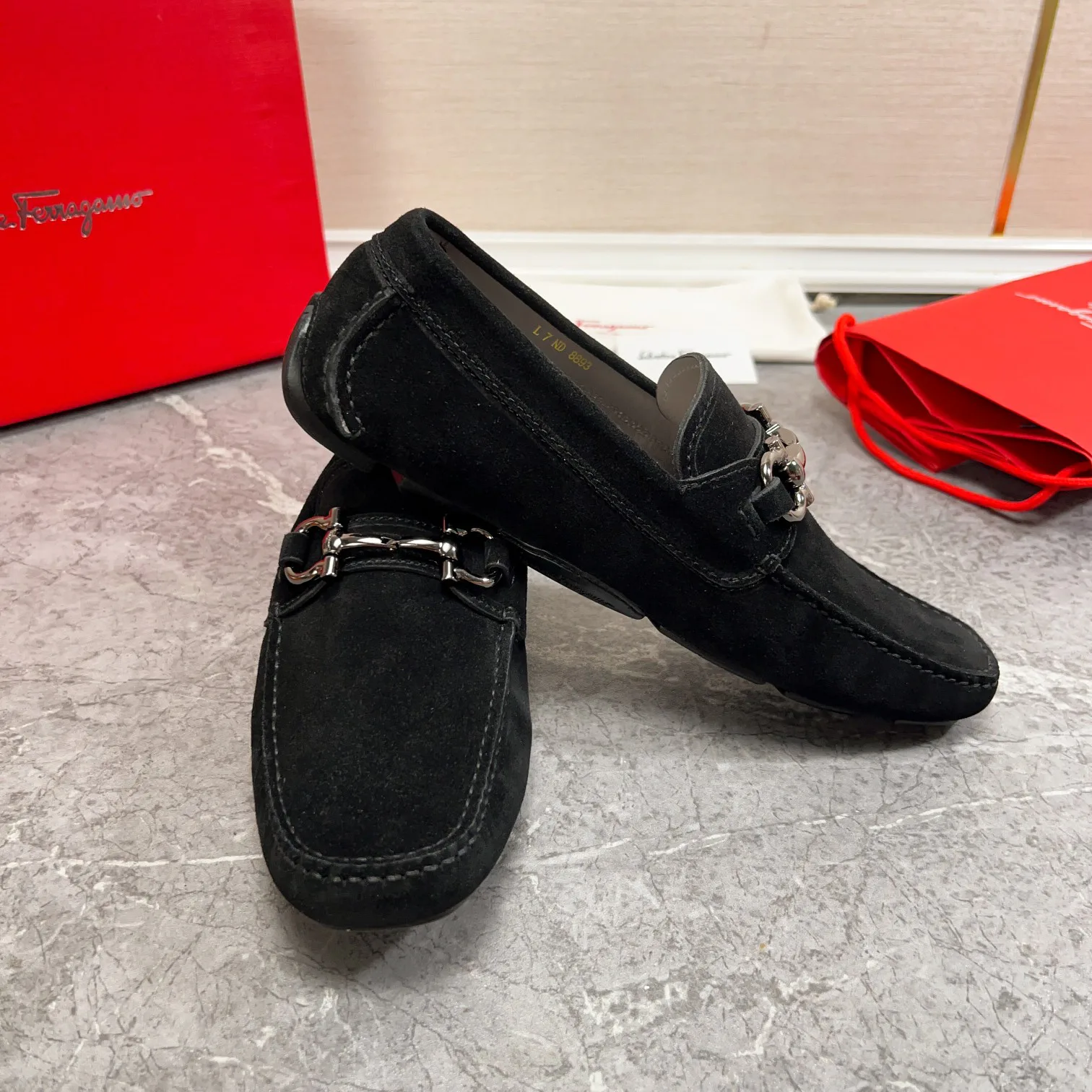 Мокасины Мужские Salvatore Ferragamo 881730