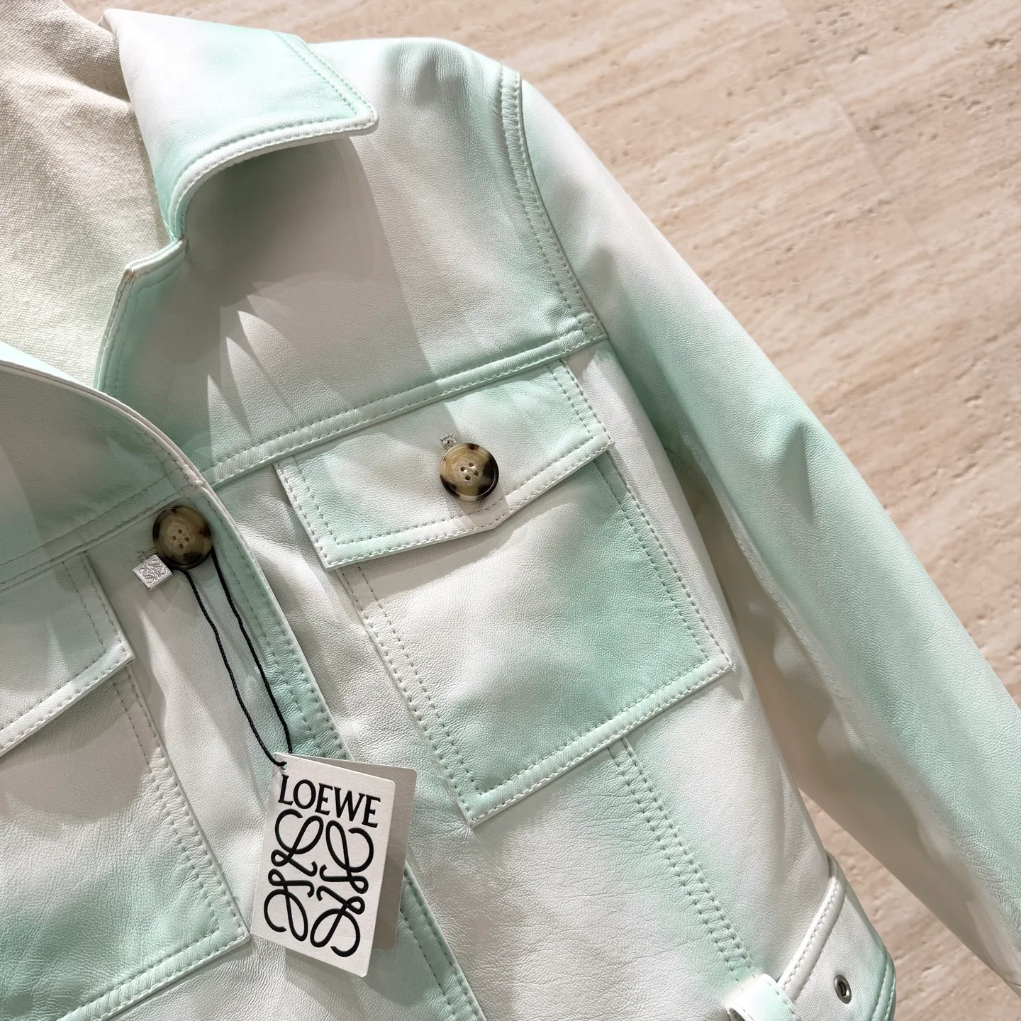 Кожаные Куртки И Дублёнки Женские Loewe 10207249