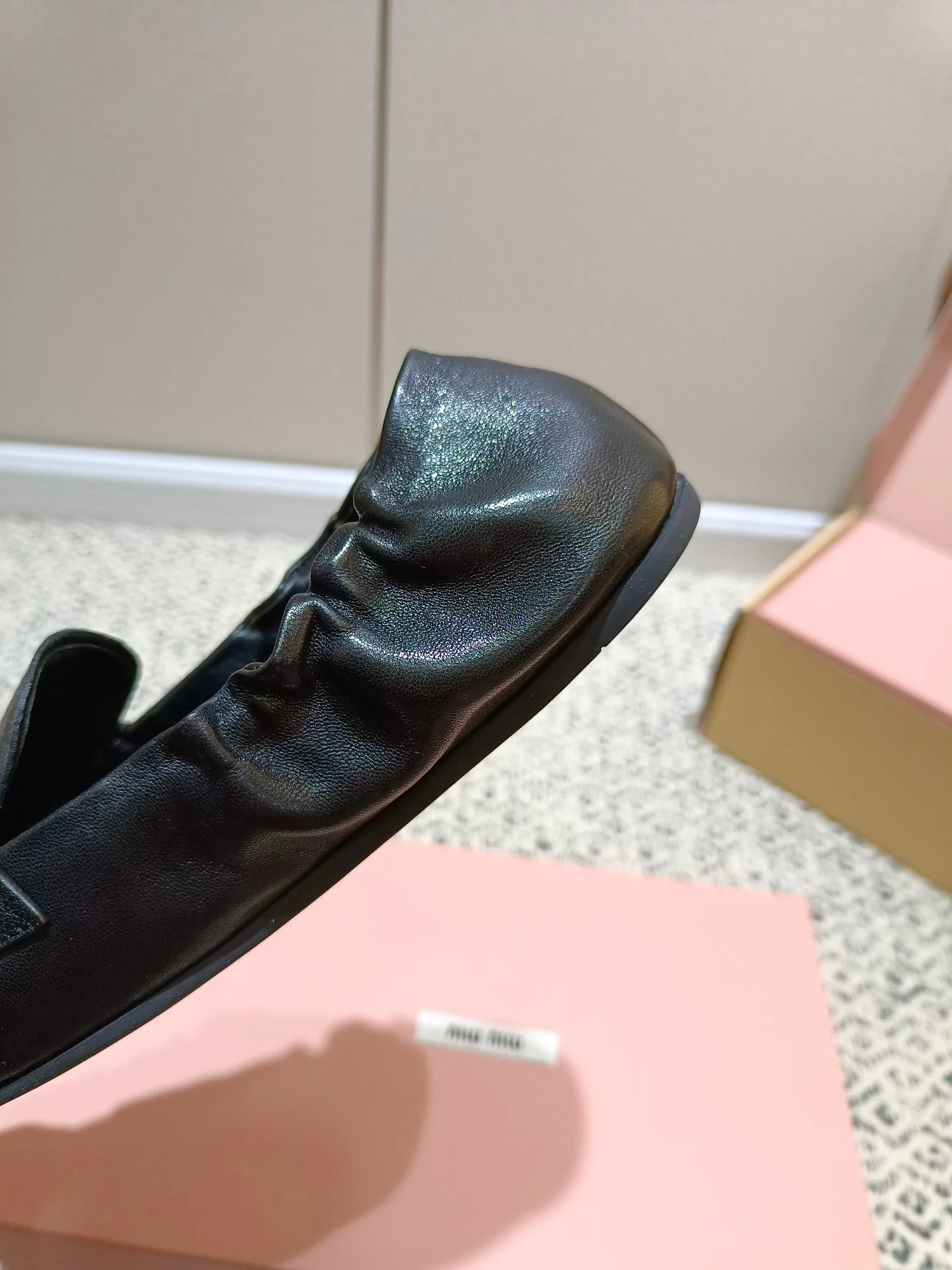 Мокасины Женские Miu Miu 393068