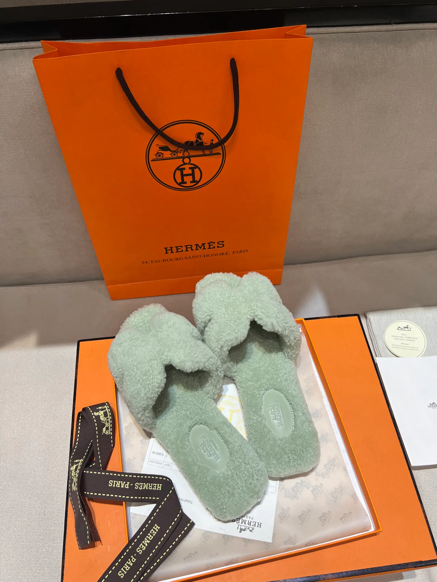 Тапочки Женские Hermes 272510