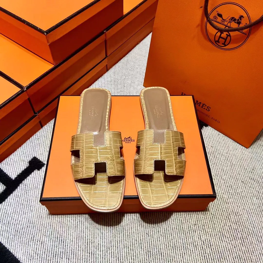 Шлепанцы Женские Hermes 4340647