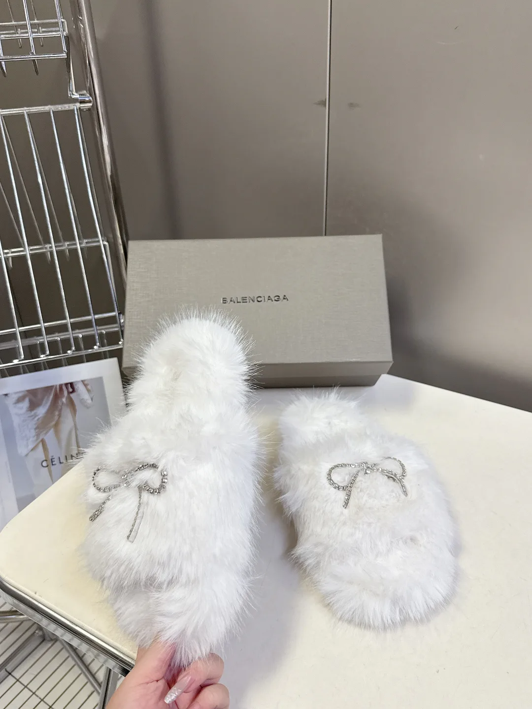 Тапочки Женские Balenciaga 114966