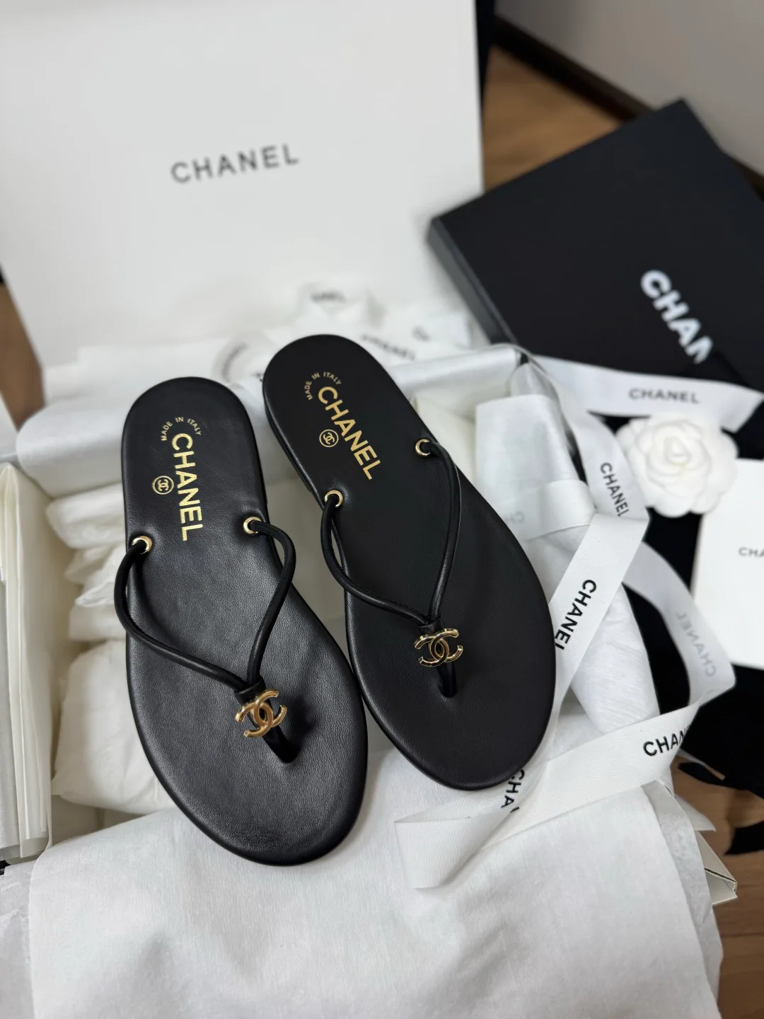 Шлепанцы Женские Chanel 13127294