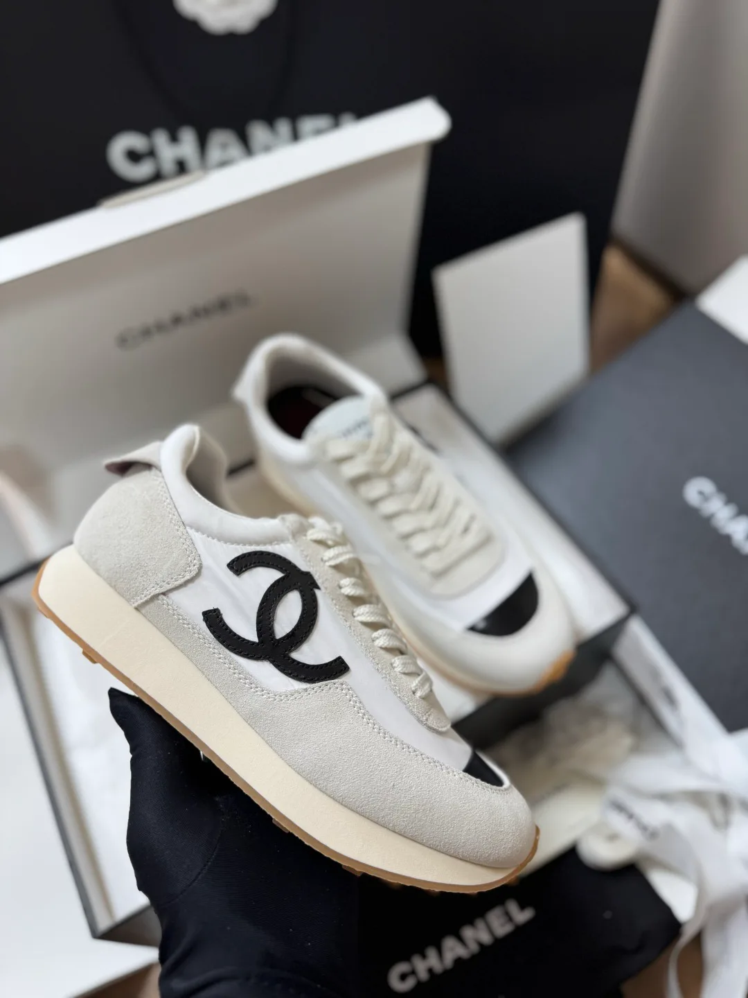 Кроссовки Женские Chanel 13239722