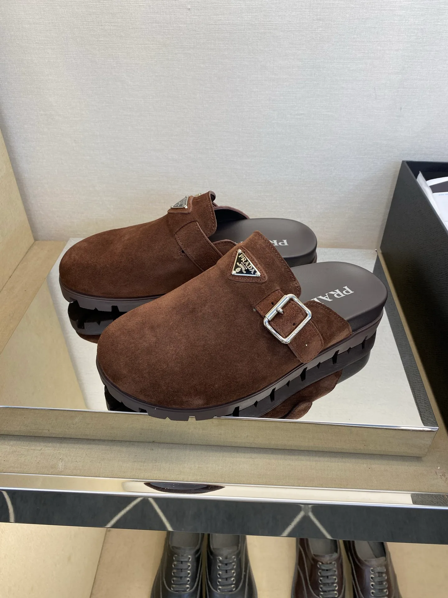 Мюли И Сабо Мужские Prada 15326400