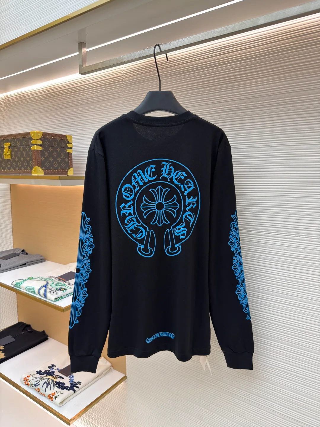 Лонгсливы Мужские Chrome Hearts 11399360