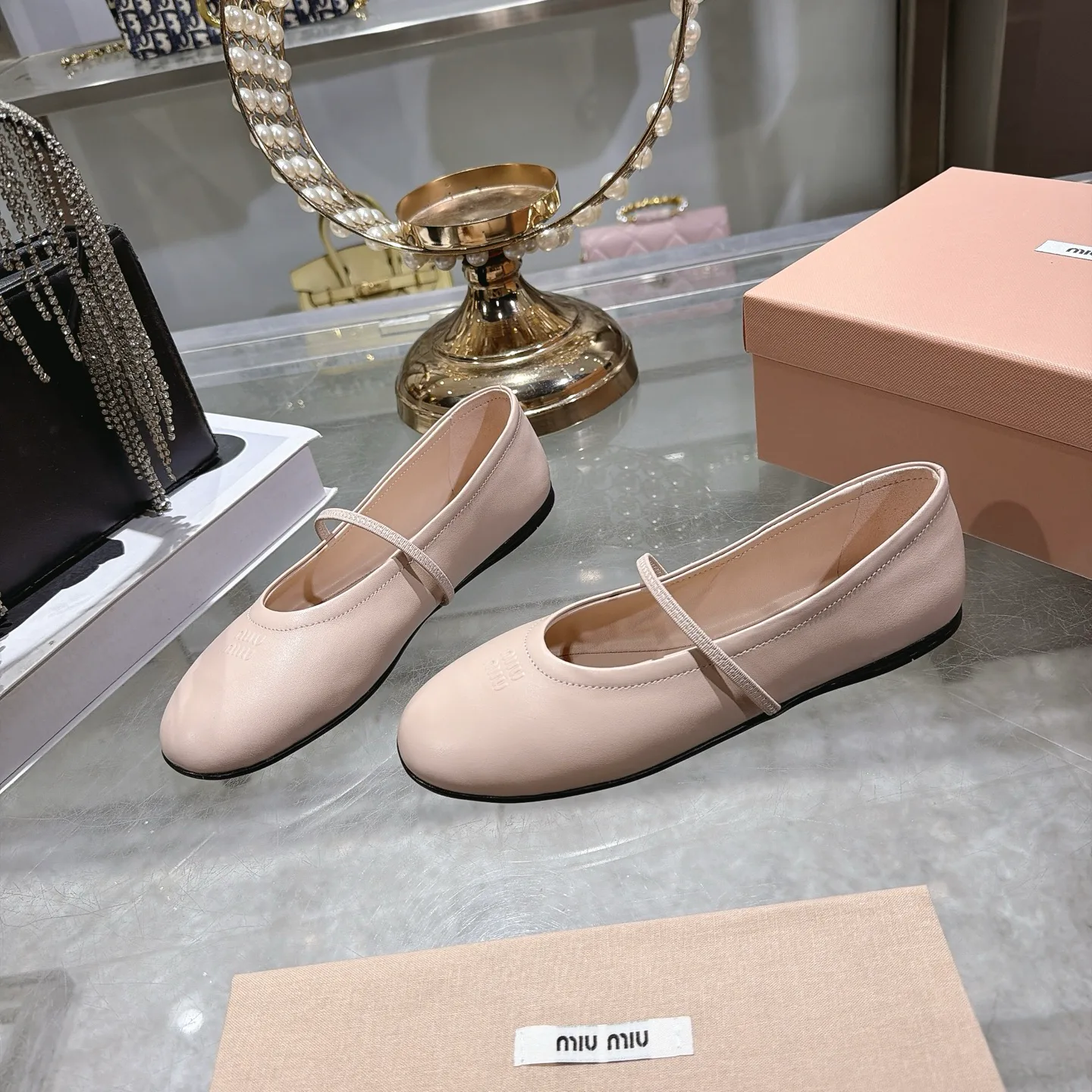 Балетки Женские Miu Miu 16964704