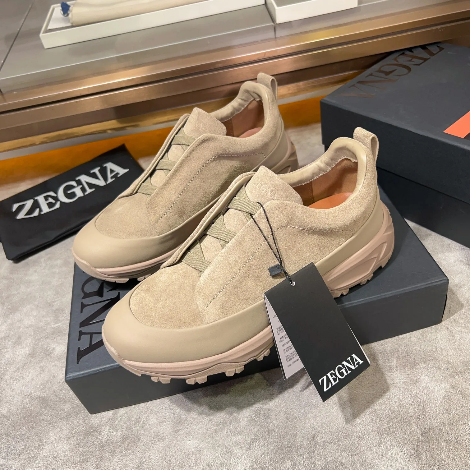 Кроссовки Мужские Zegna 1193028