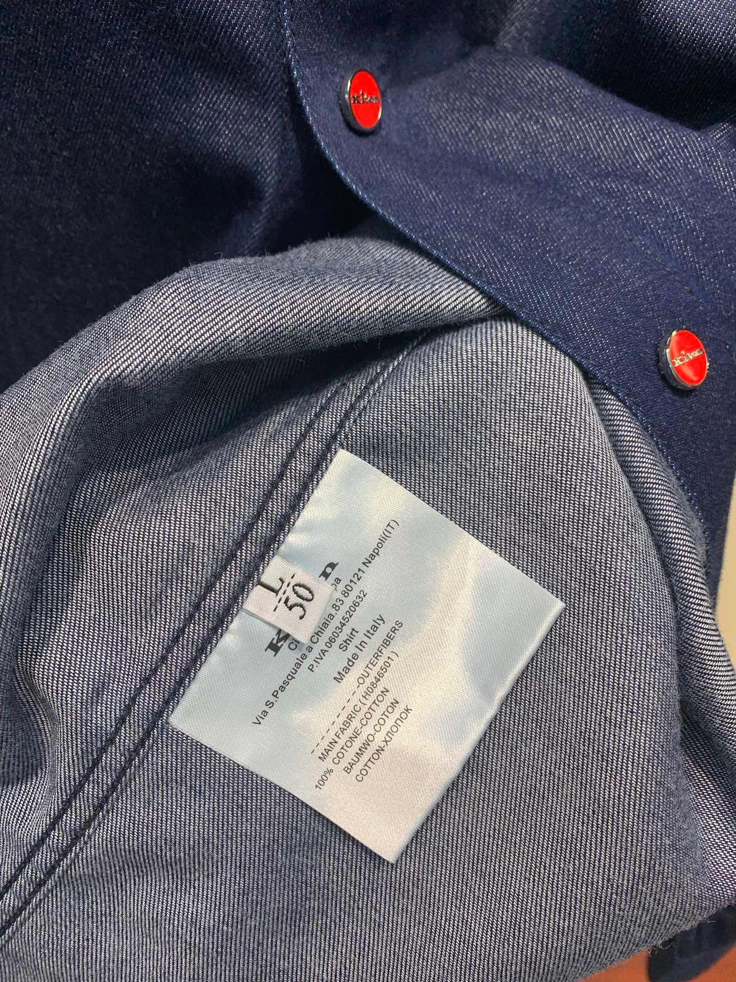 Рубашки Мужские Kiton 11187274