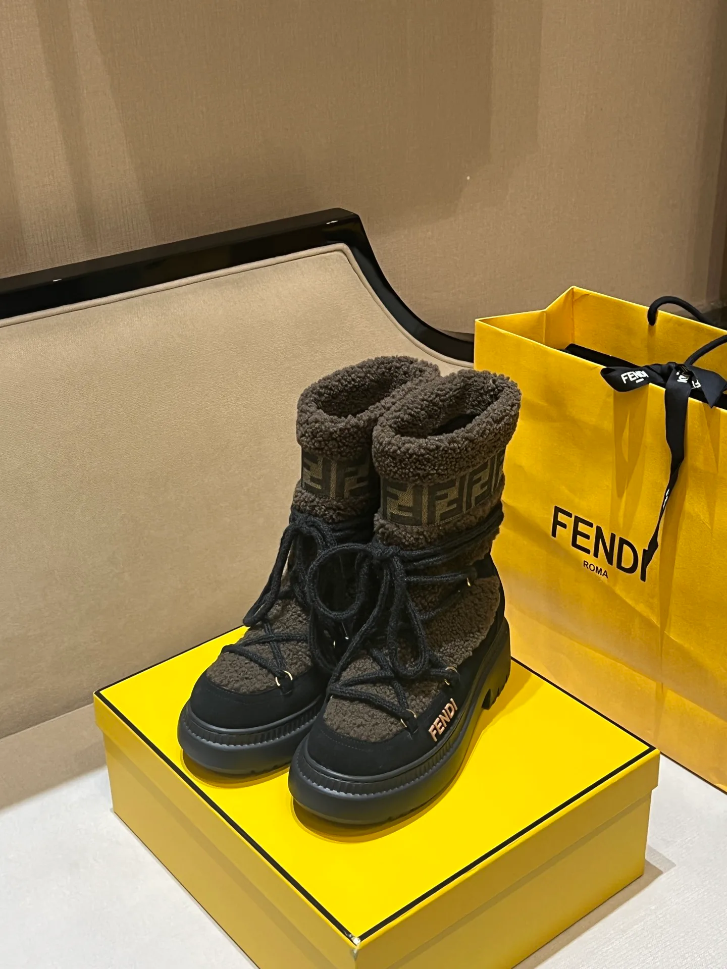 Угги Женские Fendi 1408718