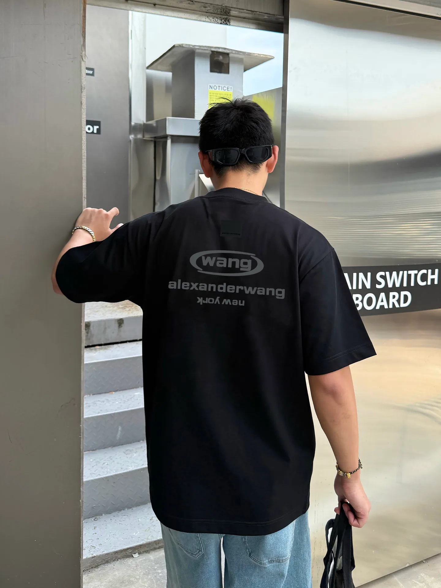 Футболки Мужские Alexander Wang 5040109