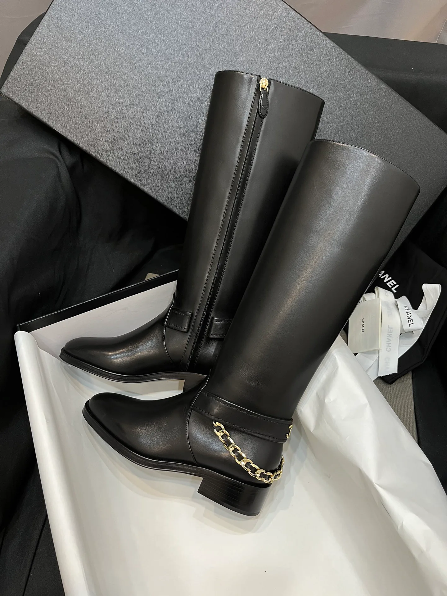 Сапоги Женские Chanel 97381
