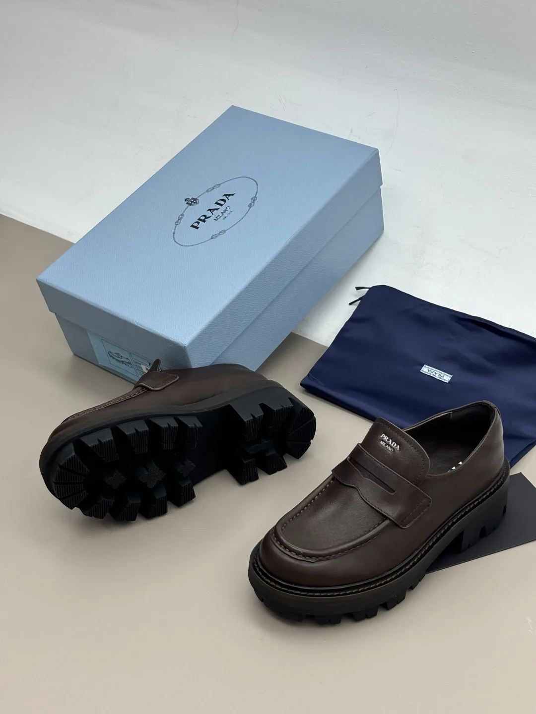 Лоферы И Мокасины Женские Prada 18223992