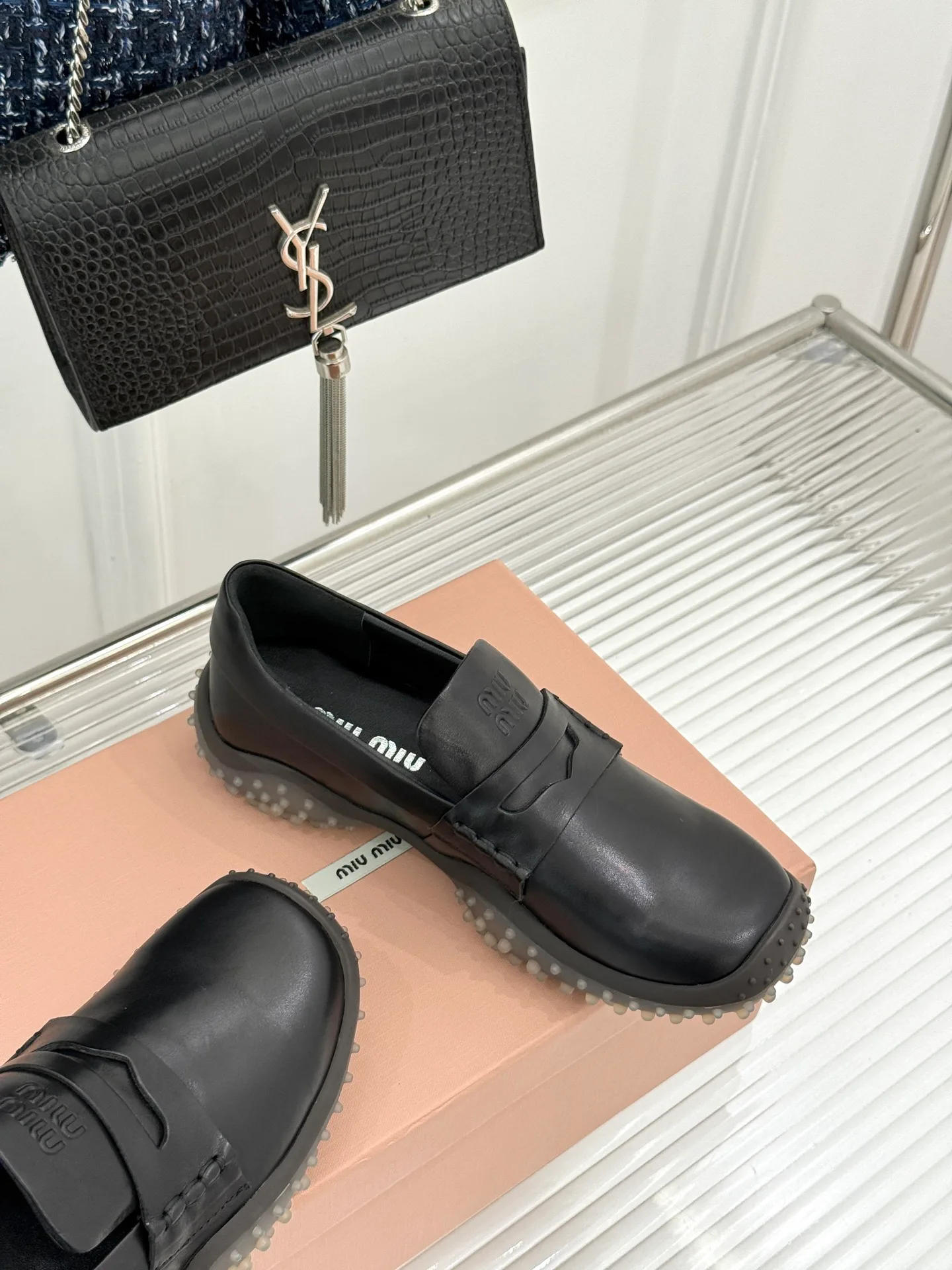 Лоферы И Мокасины Женские Miu Miu 17646506