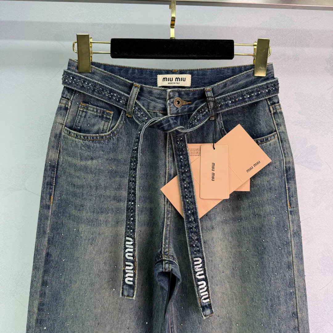 Джинсы Женские Miu Miu 35490