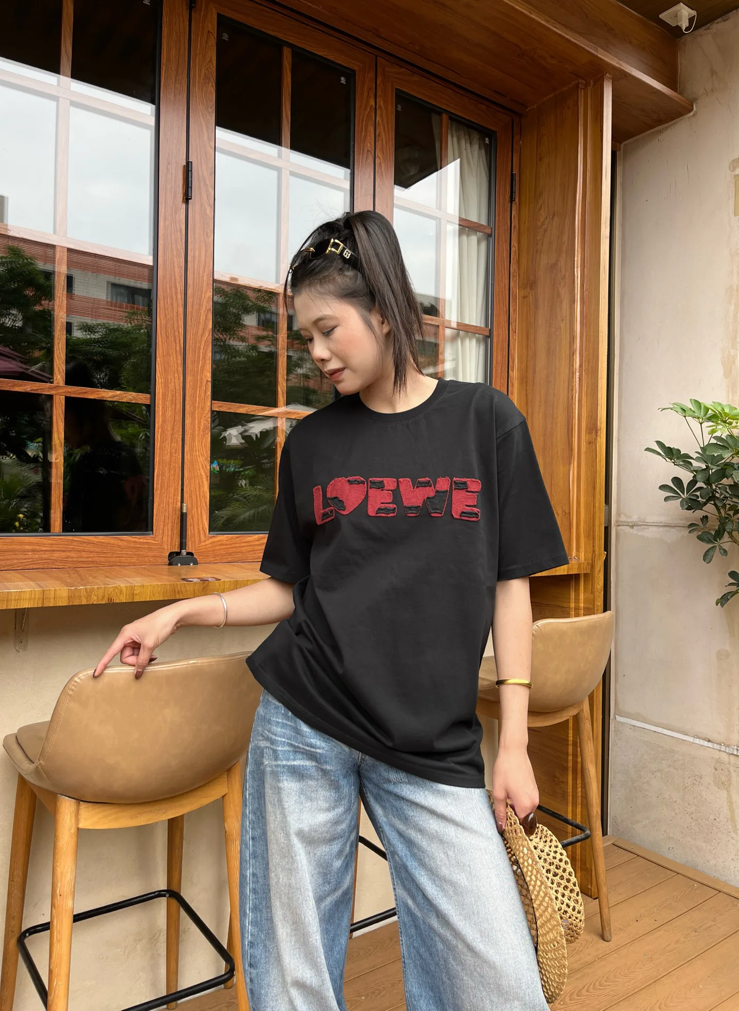 Футболки Женские Loewe 13405197