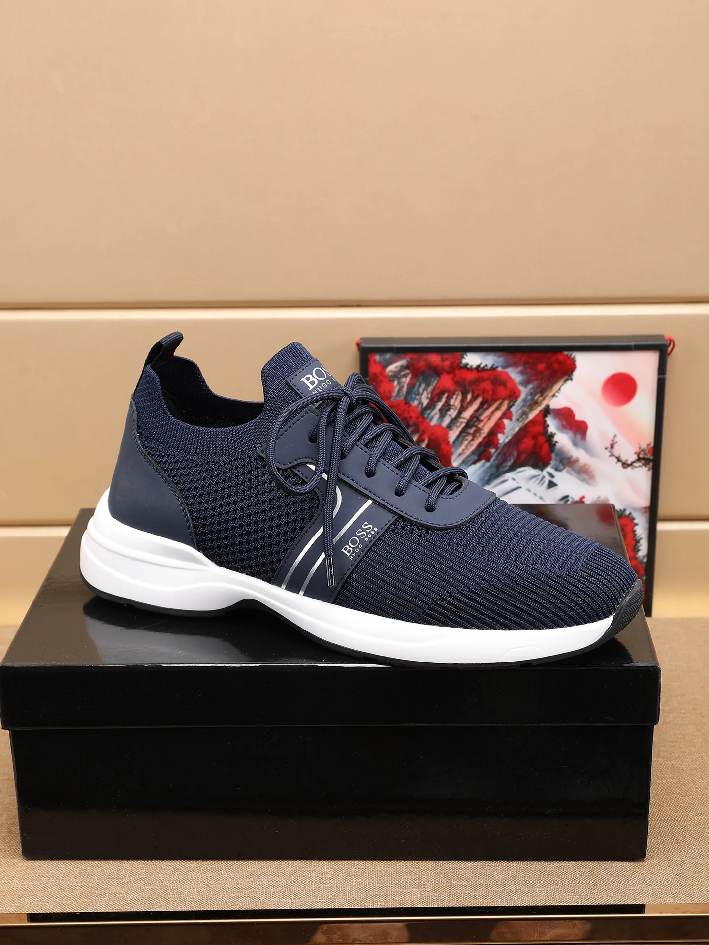 Кроссовки Мужские Hugo Boss 10034289