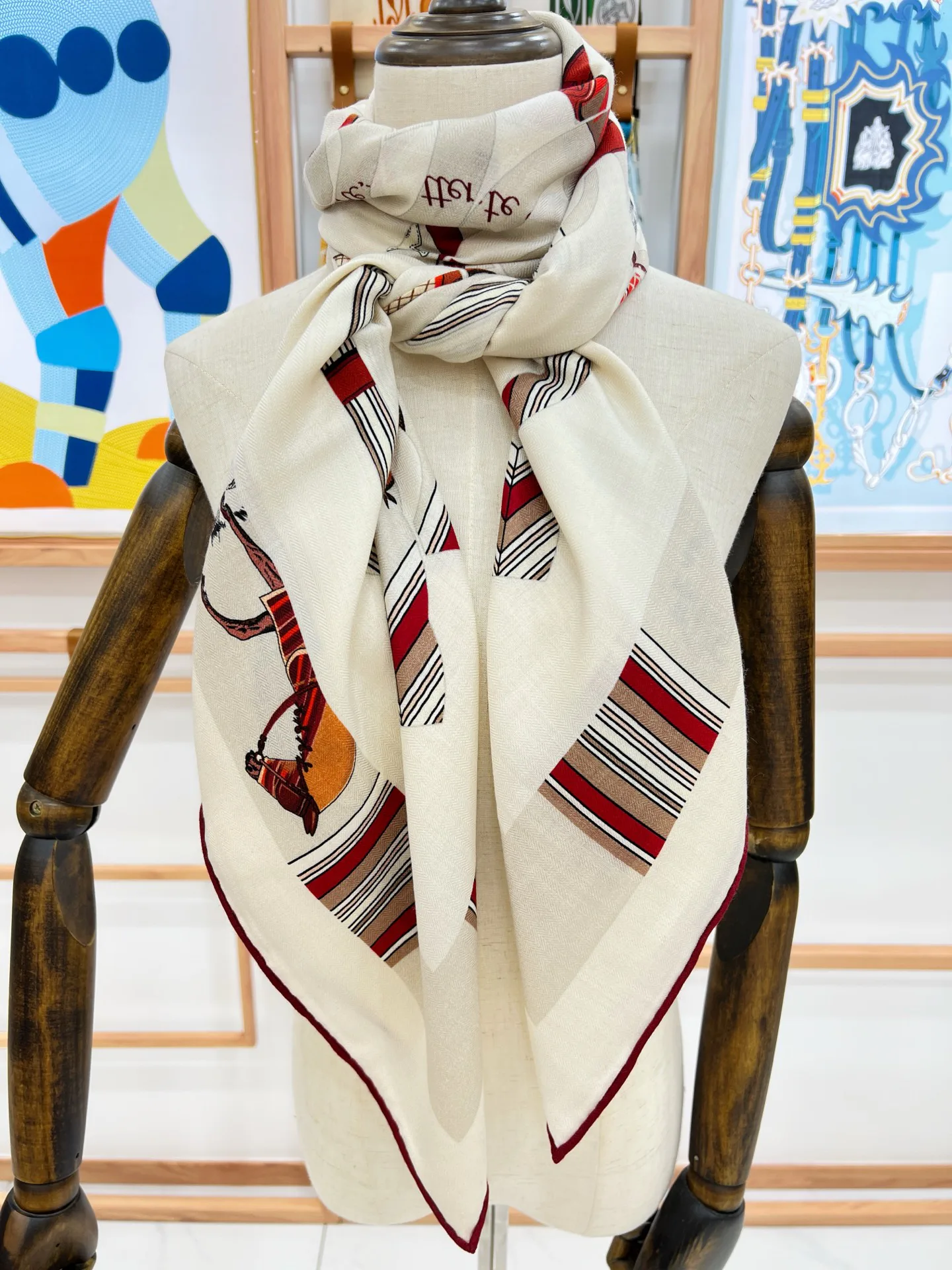 Шарфы Hermes 195074