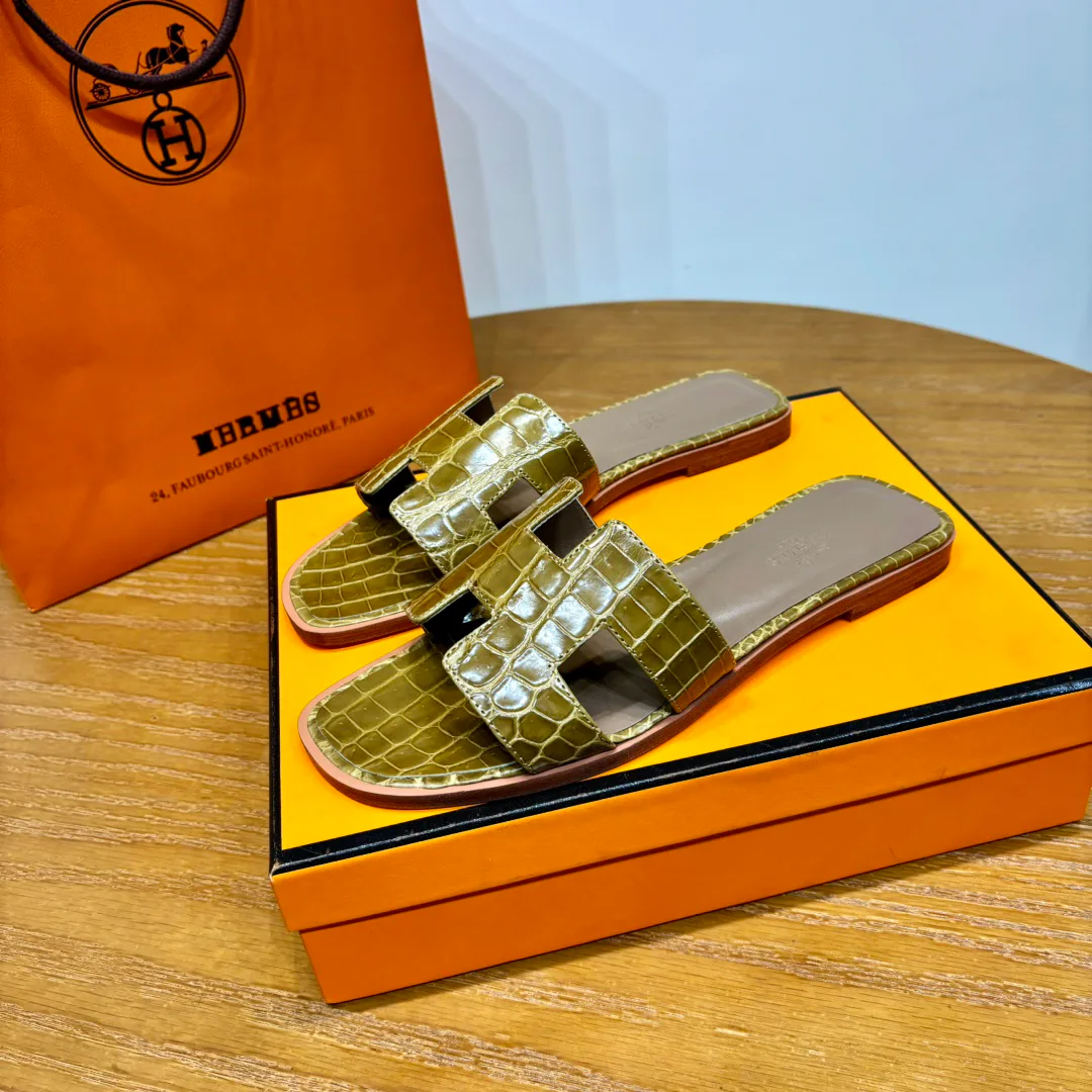 Шлепанцы Женские Hermes 4556177