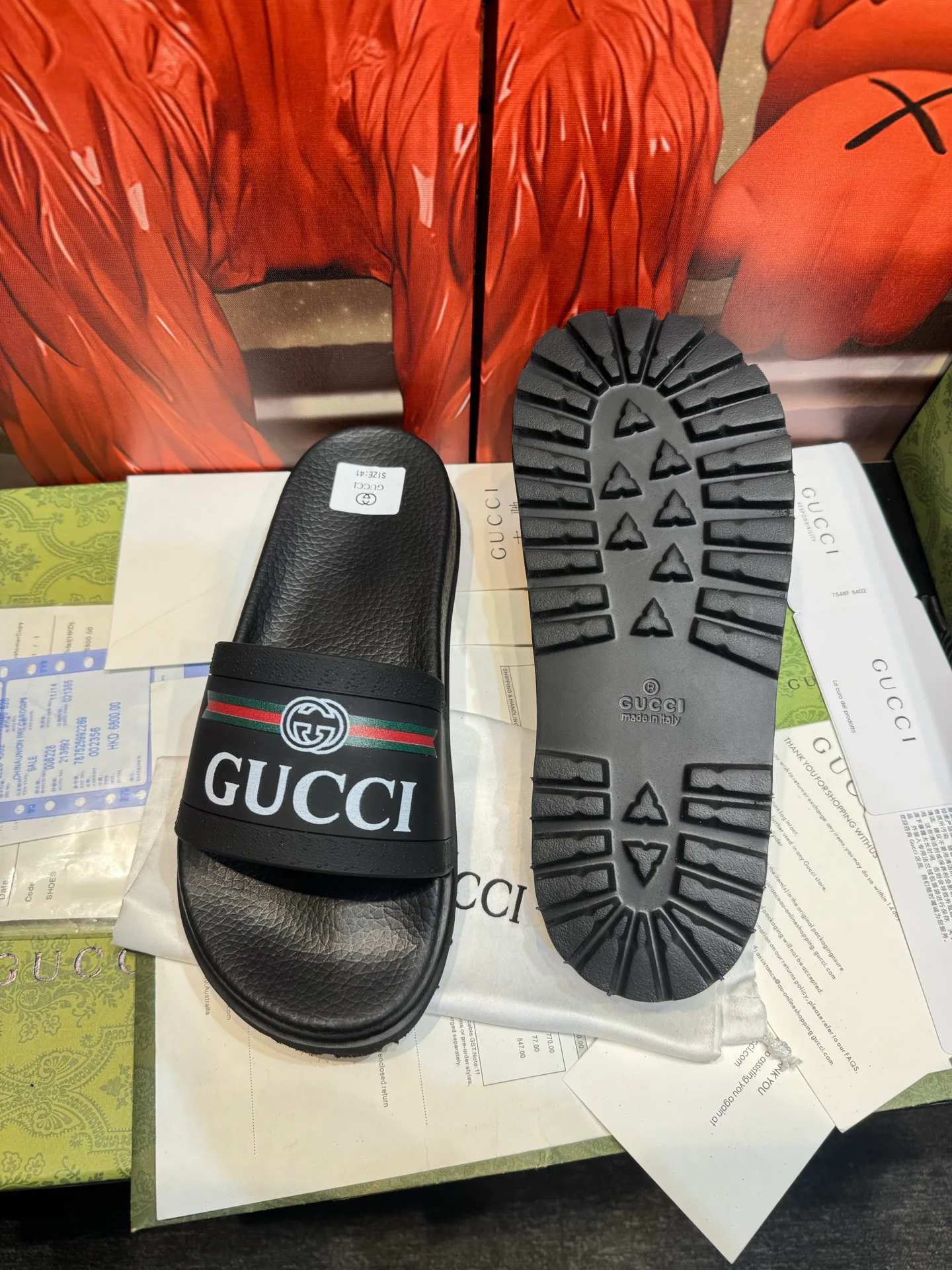 Шлепанцы Женские Gucci 10313895