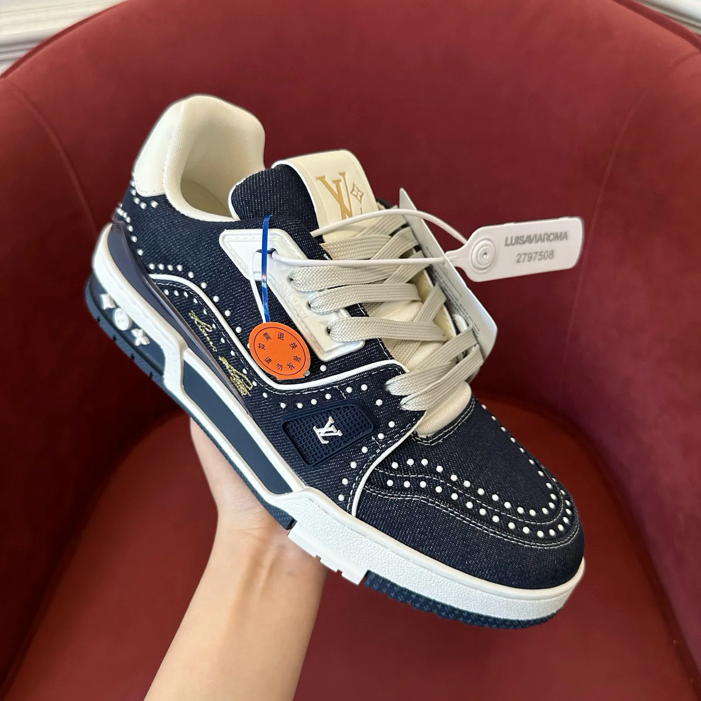 Кроссовки Женские Louis Vuitton 698108