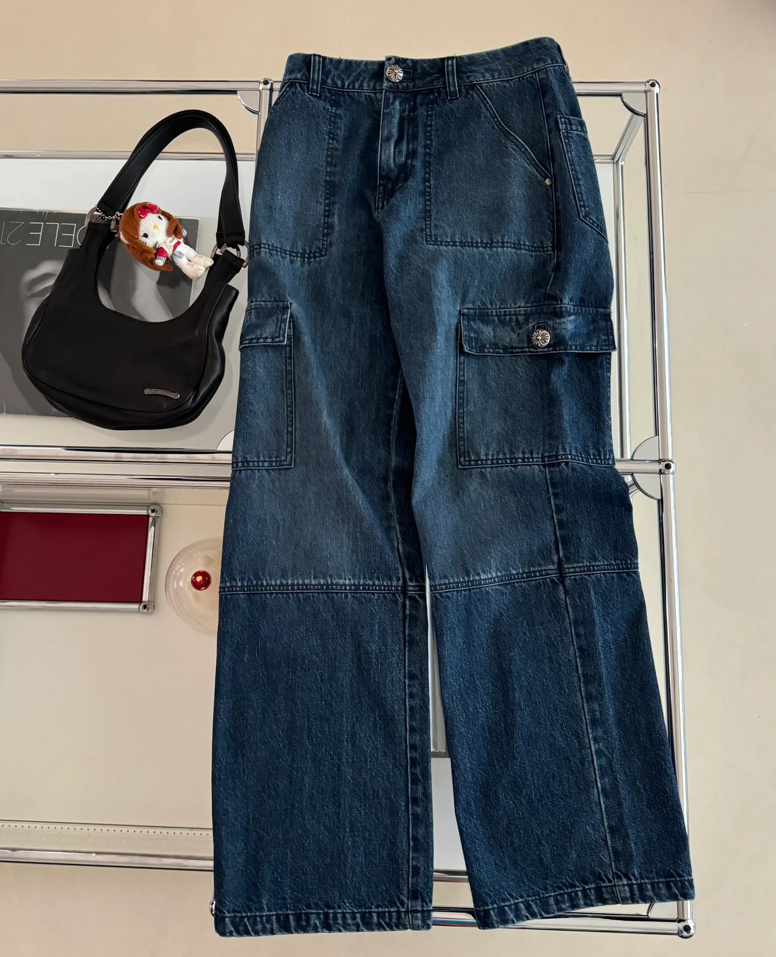 Джинсы Женские Chrome Hearts 13215731