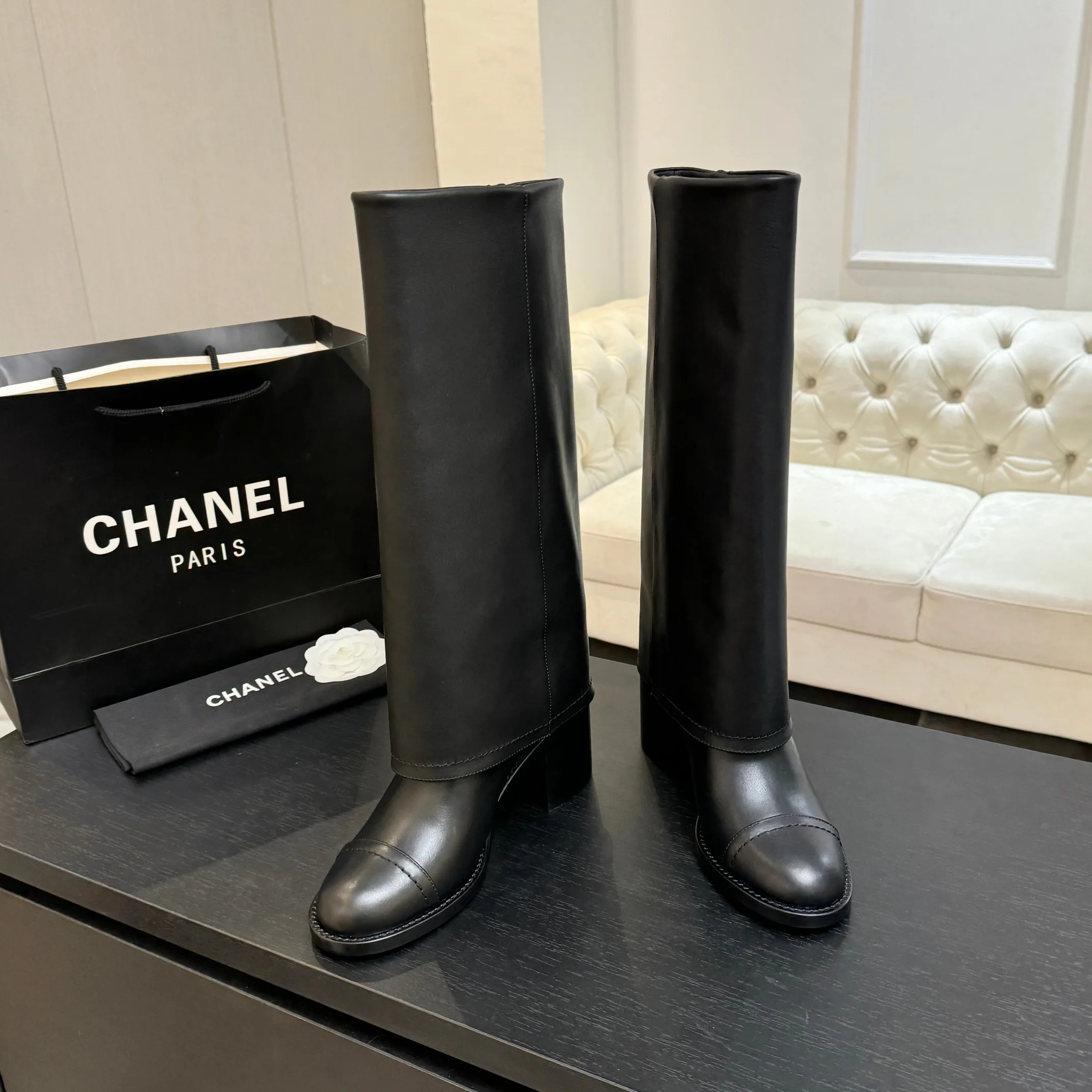 Сапоги Женские Chanel 1125657